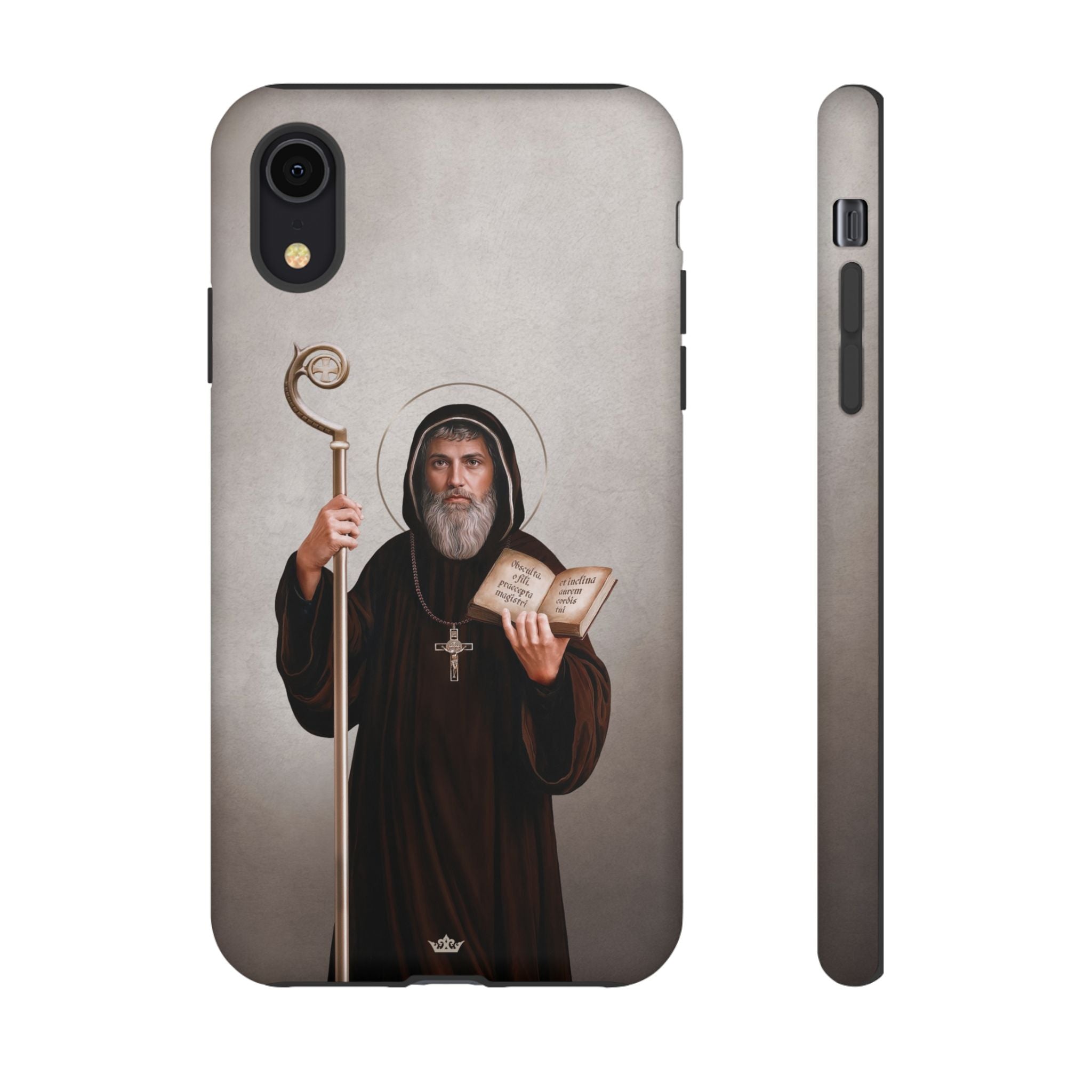 St. Benedict Hard Phone Case (Light)