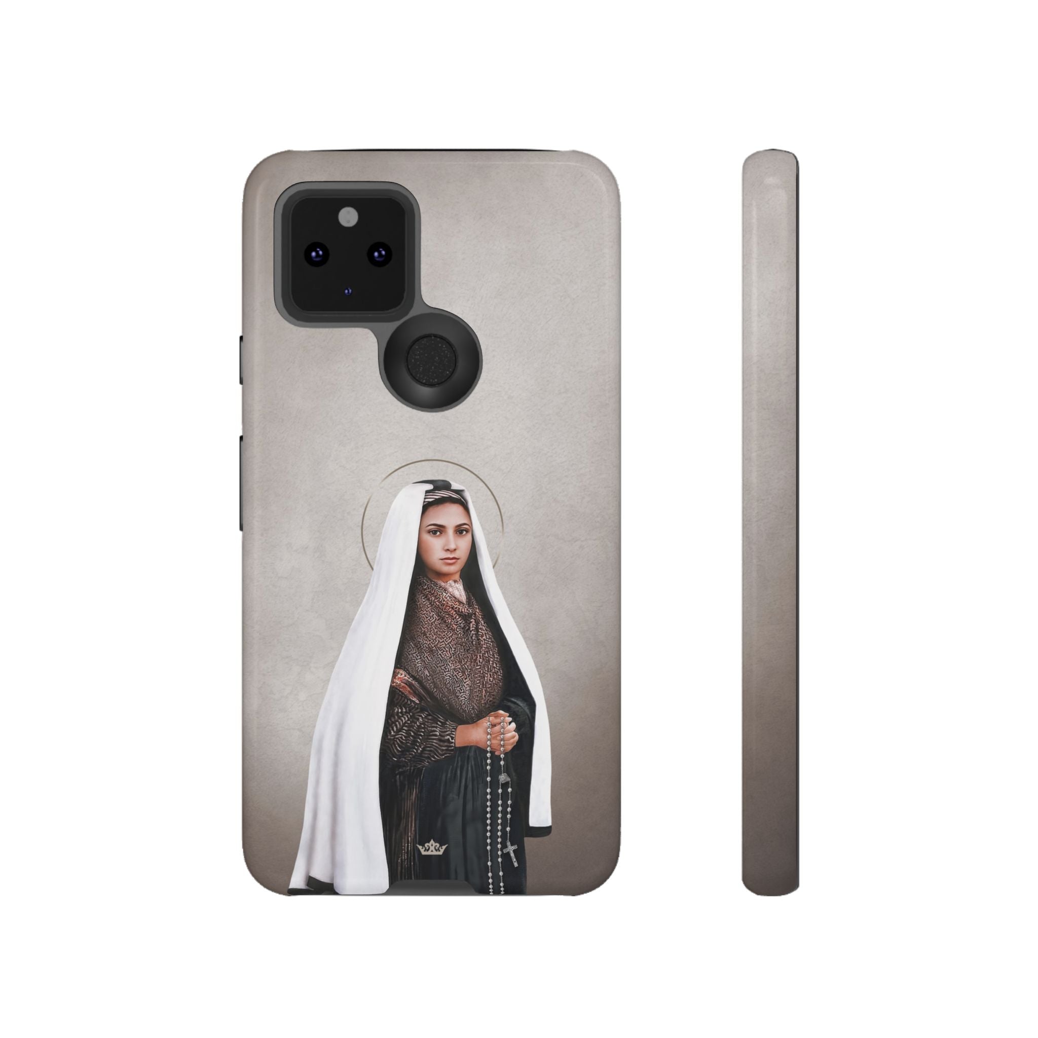 St. Bernadette Hard Phone Case (Light)