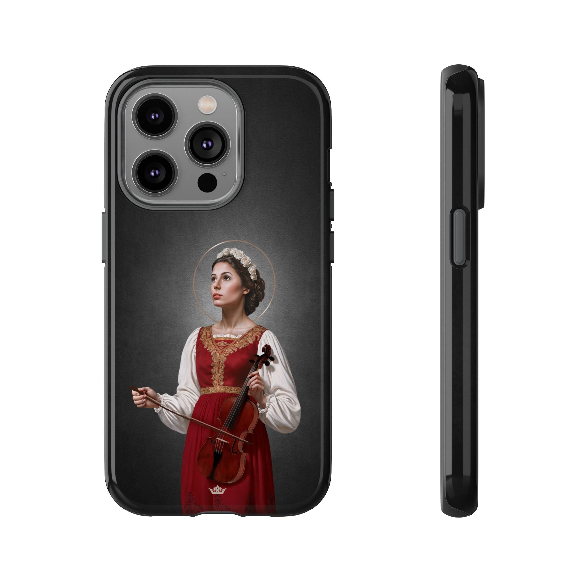 St. Cecilia Hard Phone Case (Dark)