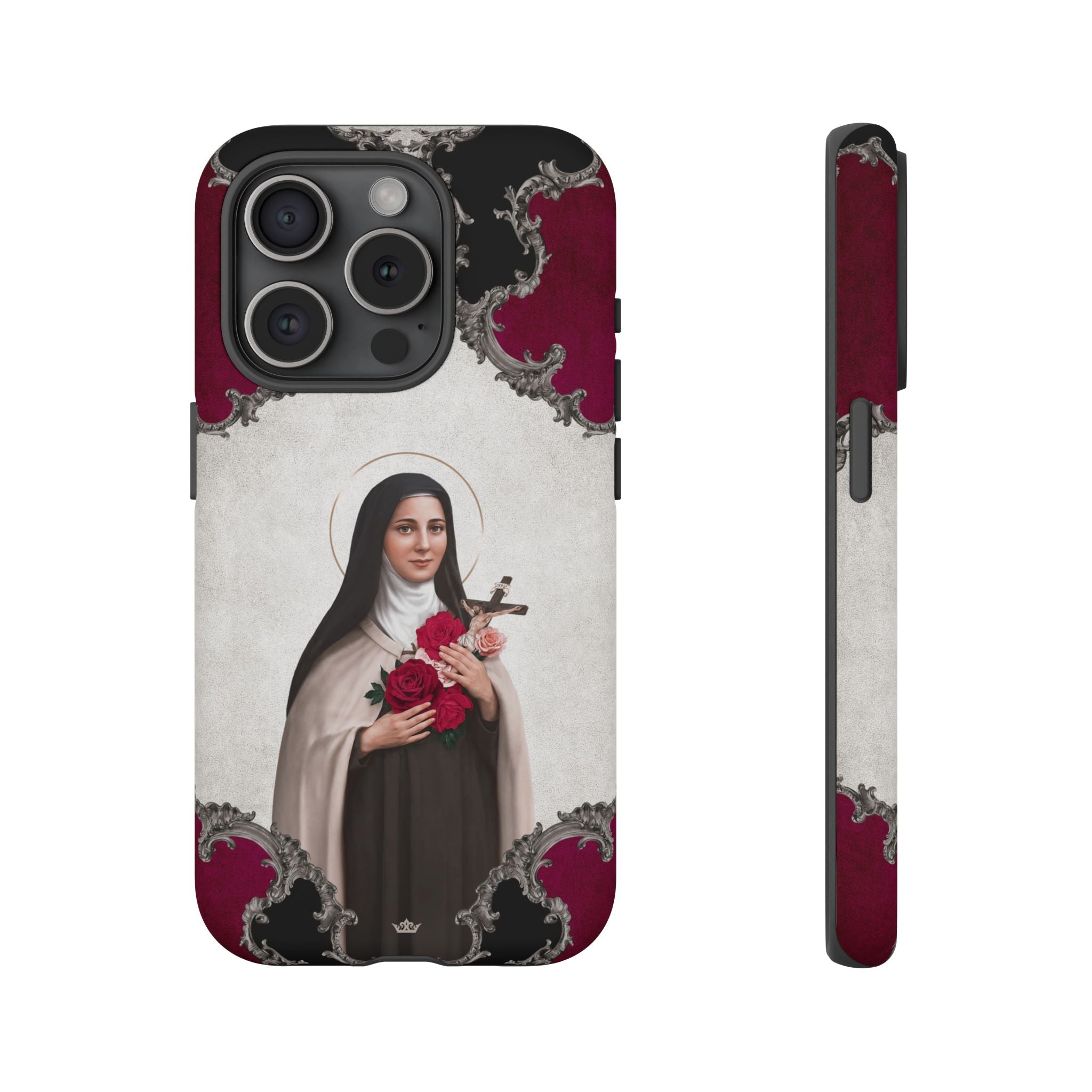 St. Therese of Lisieux Hard Phone Case (Baroque)