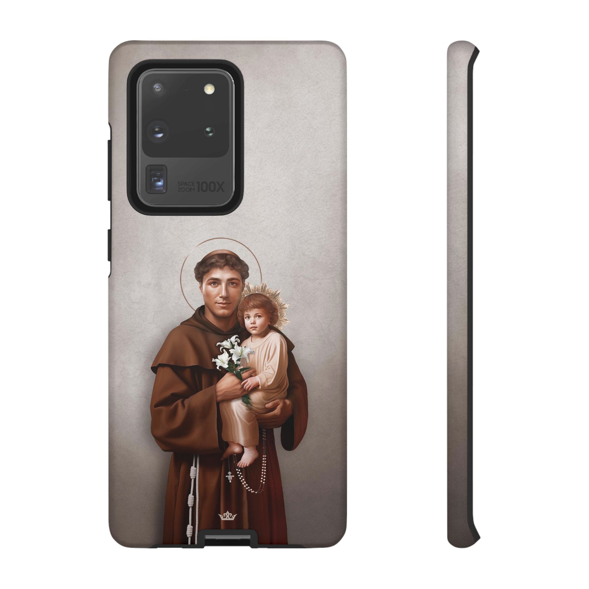 St. Anthony of Padua Hard Phone Case (Light)