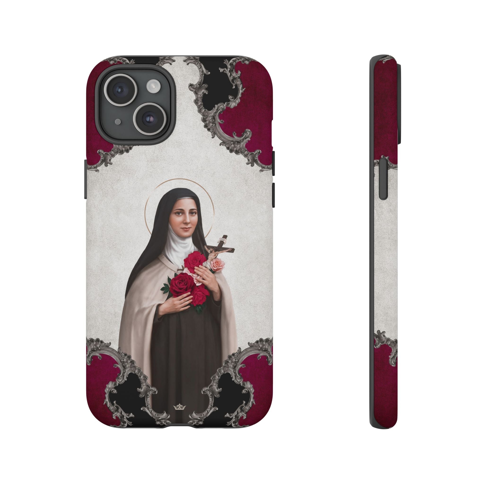 St. Therese of Lisieux Hard Phone Case (Baroque)