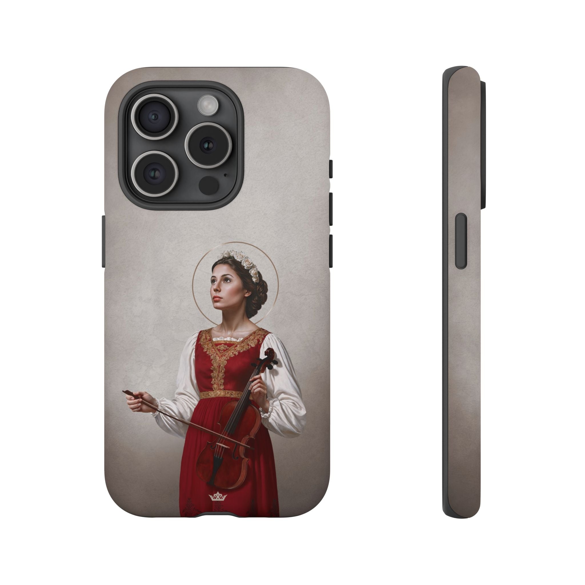 St. Cecilia Hard Phone Case (Light)