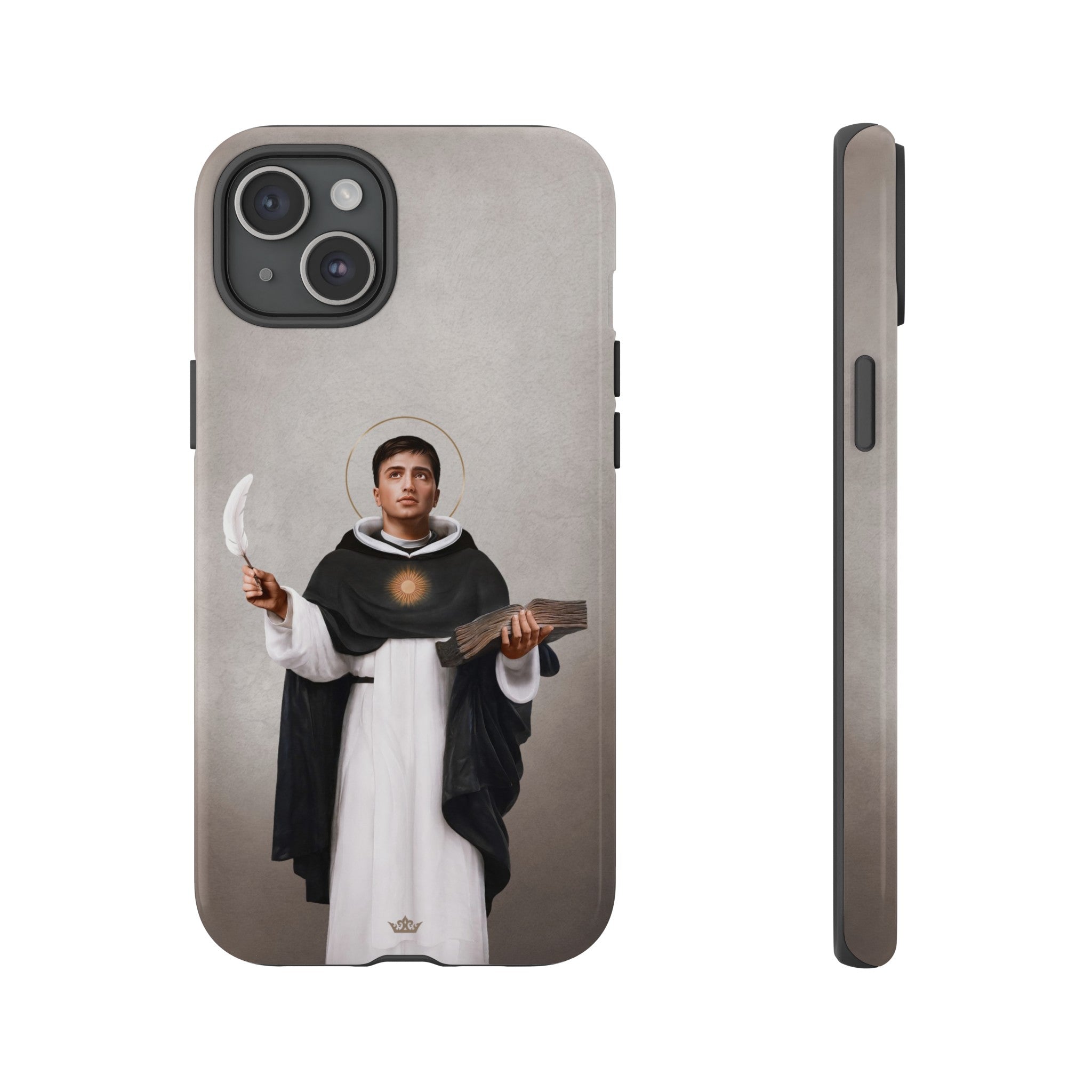 St. Thomas Aquinas Hard Phone Case (Light)