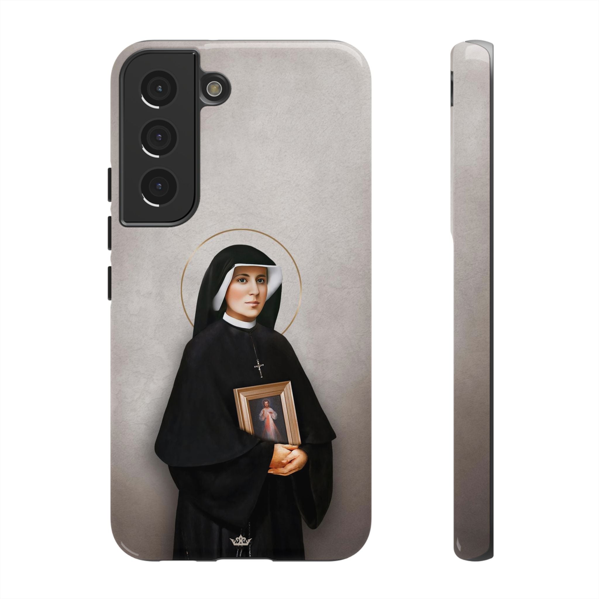 St. Faustina Hard Phone Case (Light)