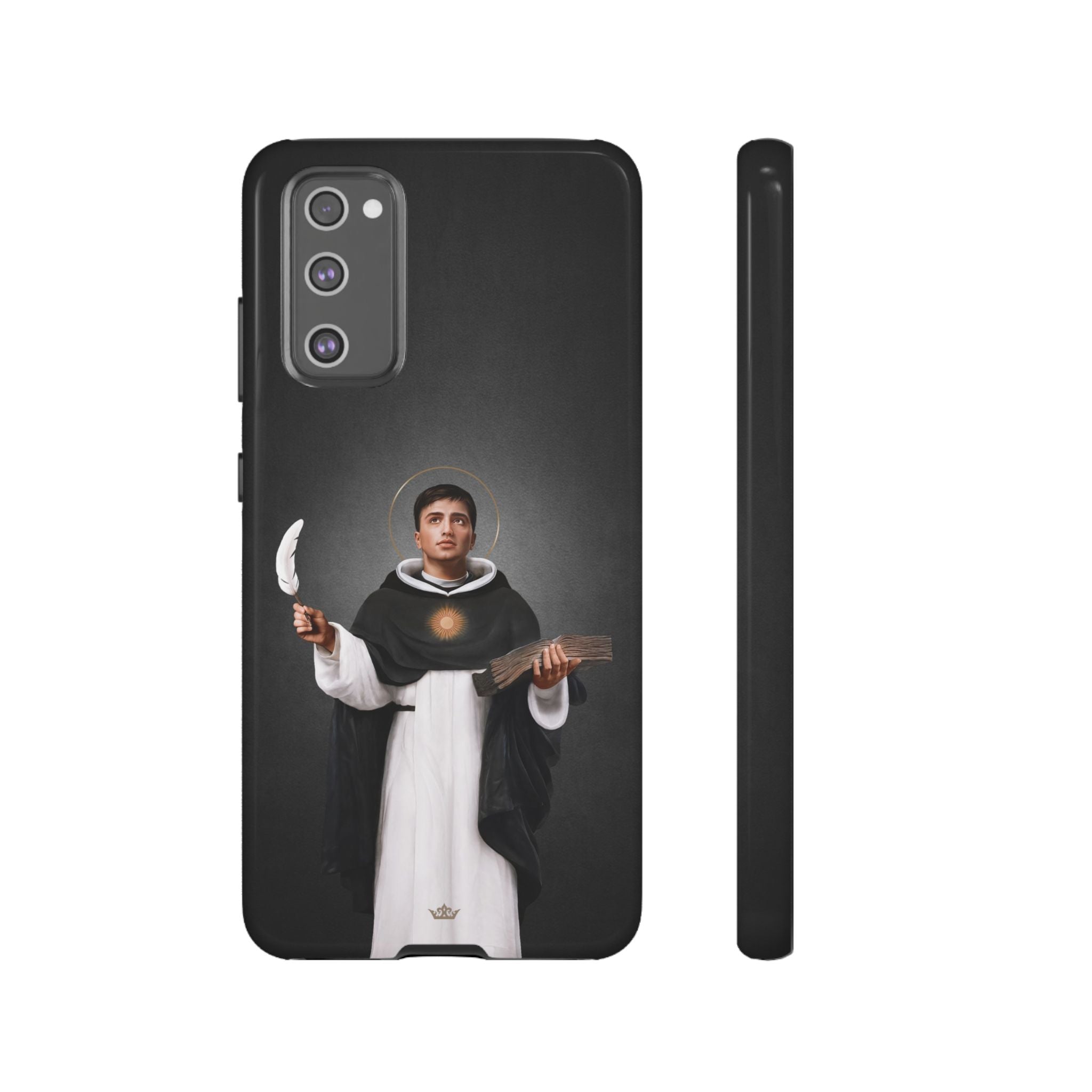 St. Thomas Aquinas Hard Phone Case (Dark)