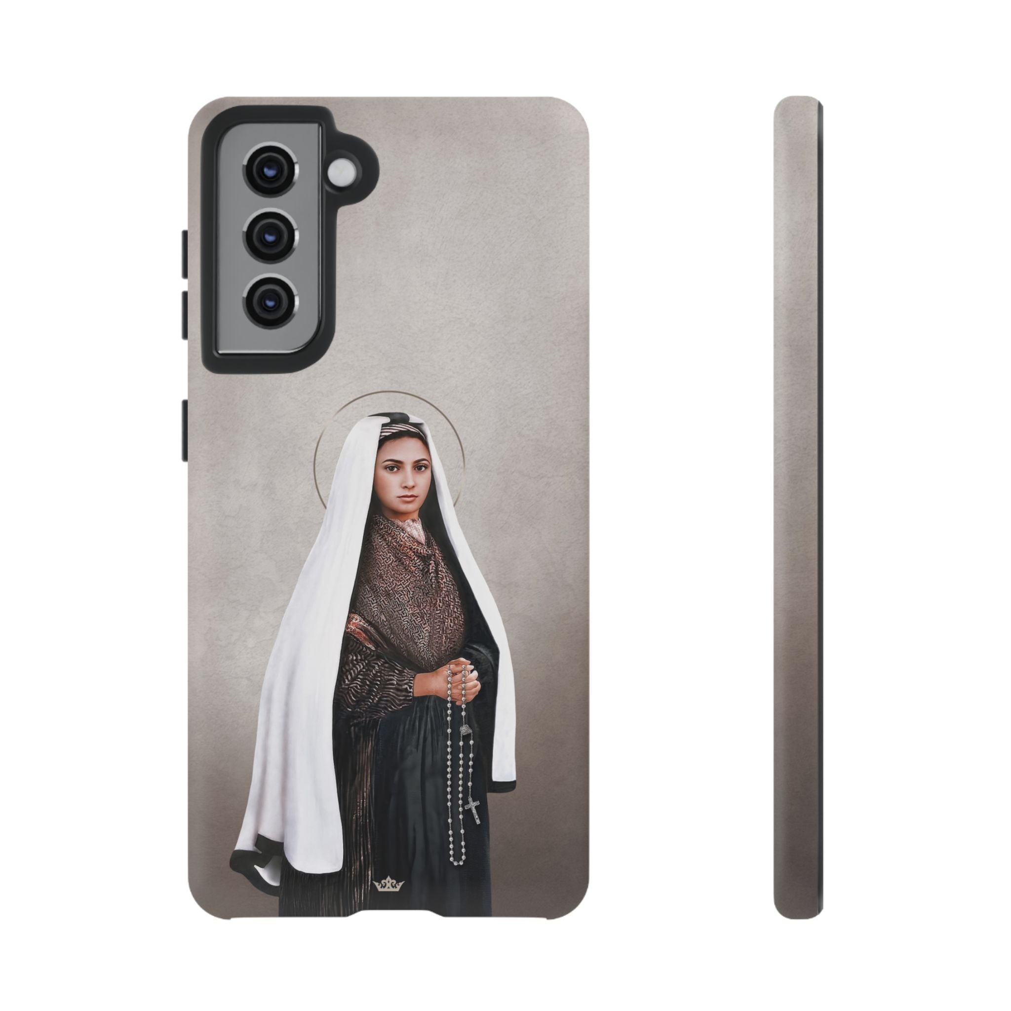 St. Bernadette Hard Phone Case (Light)