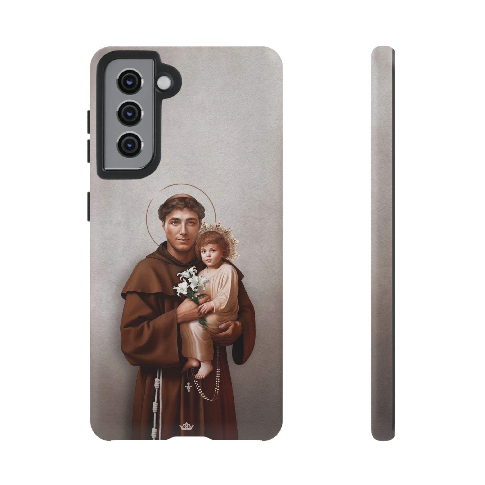 St. Anthony of Padua Hard Phone Case (Light)