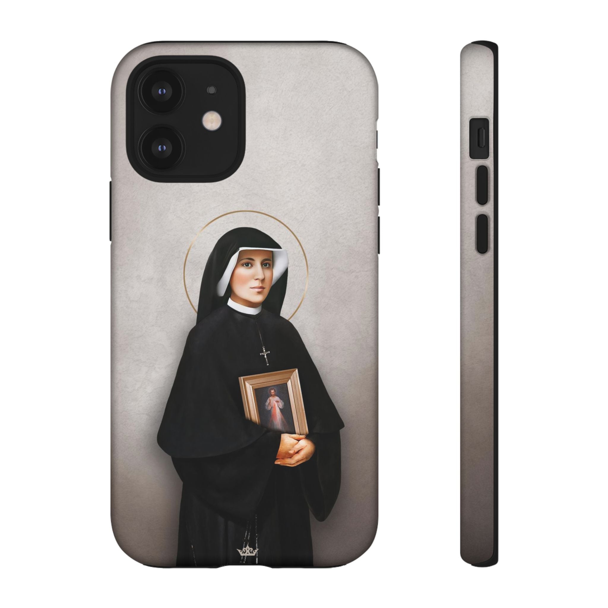 St. Faustina Hard Phone Case (Light)