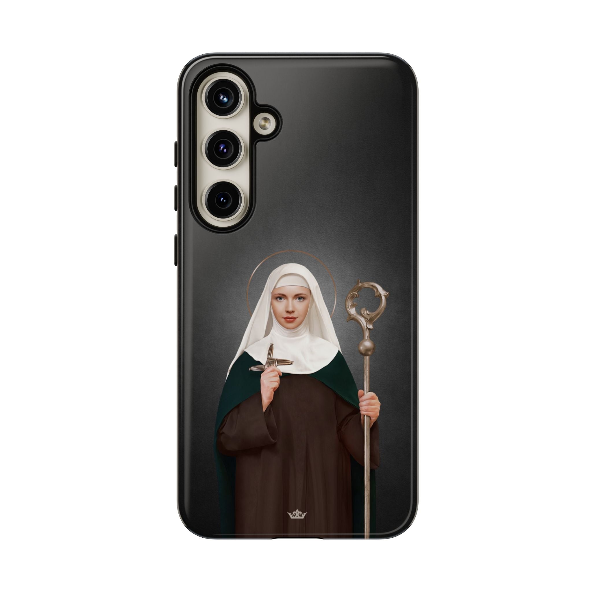 St. Brigid of Ireland Hard Phone Case (Dark)