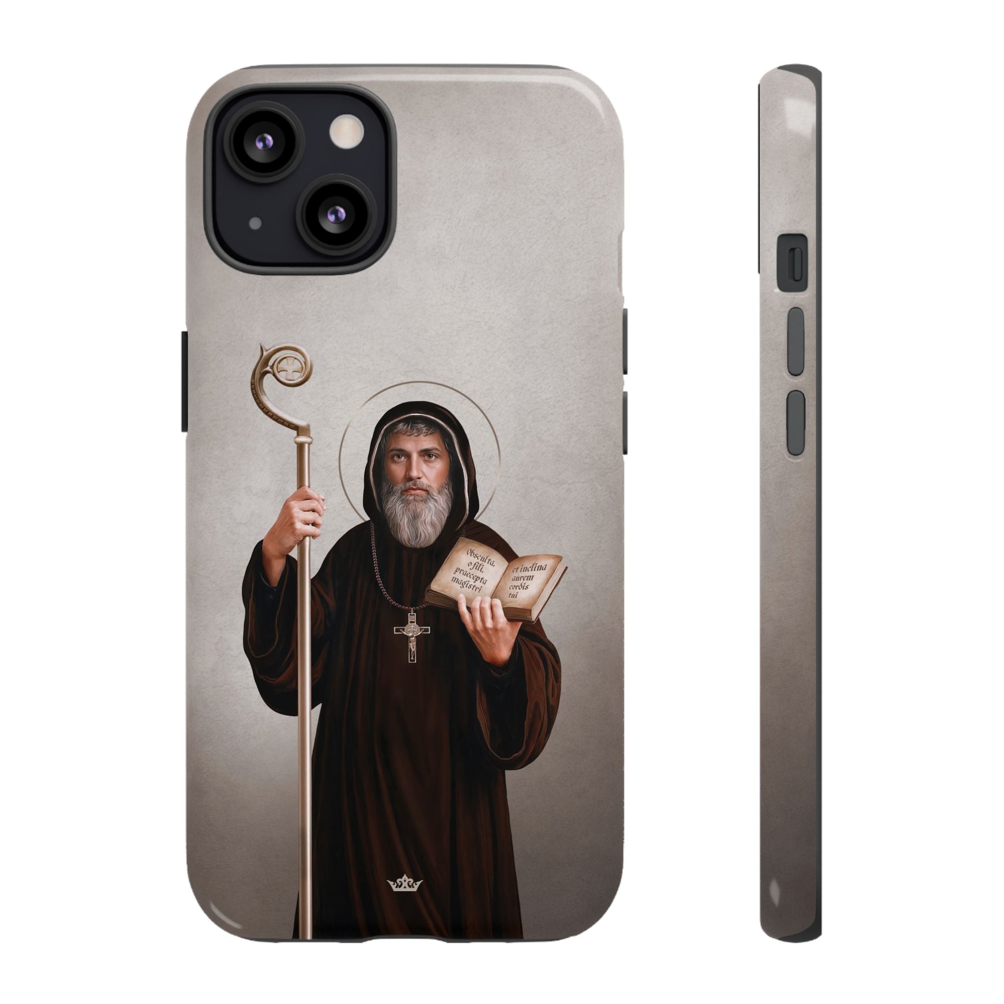 St. Benedict Hard Phone Case (Light)