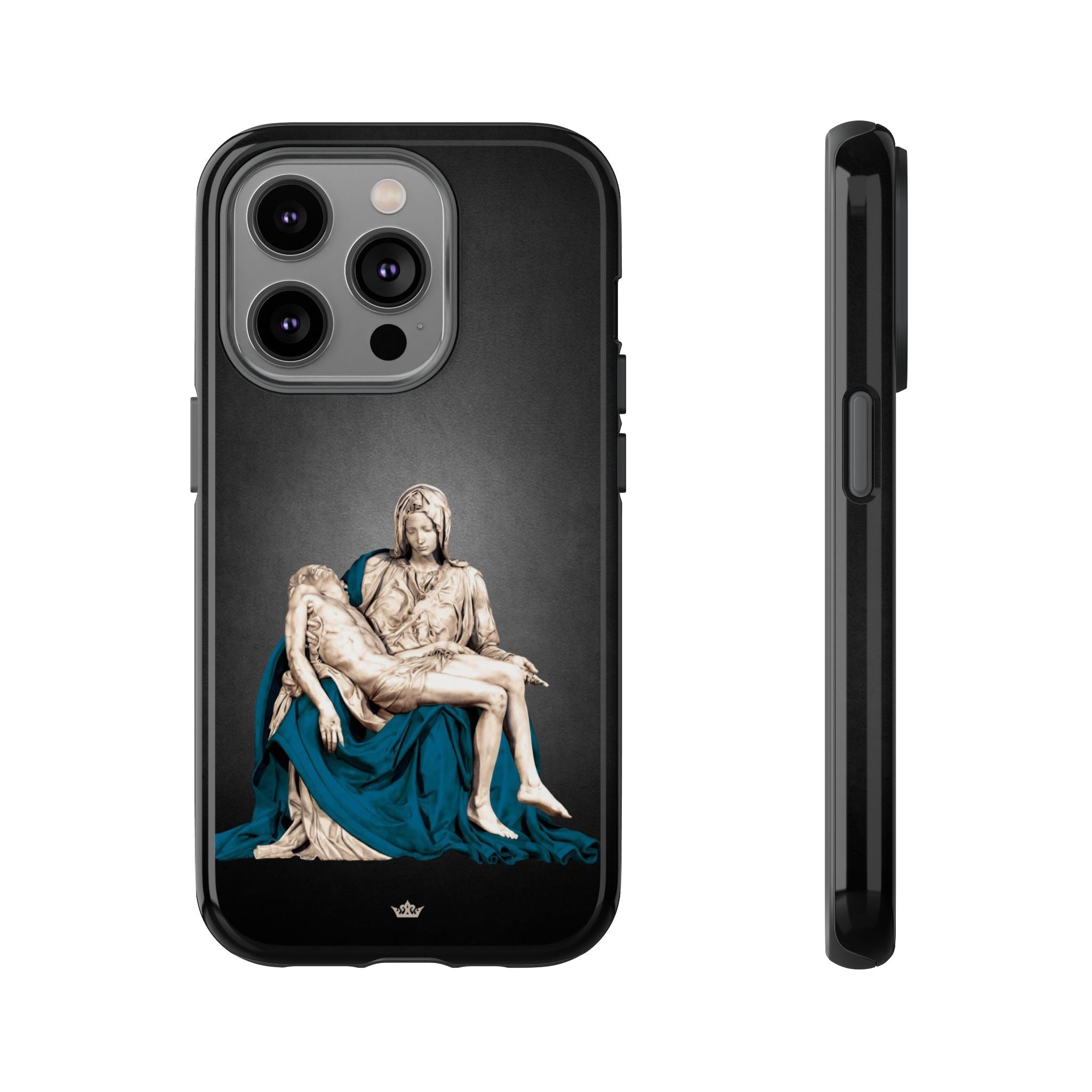 The Pieta Hard Phone Case (Dark)