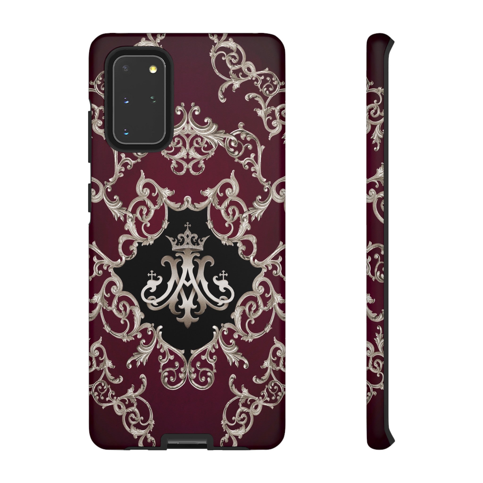 Ave Maria Hard Phone Case (Baroque Mahogany)