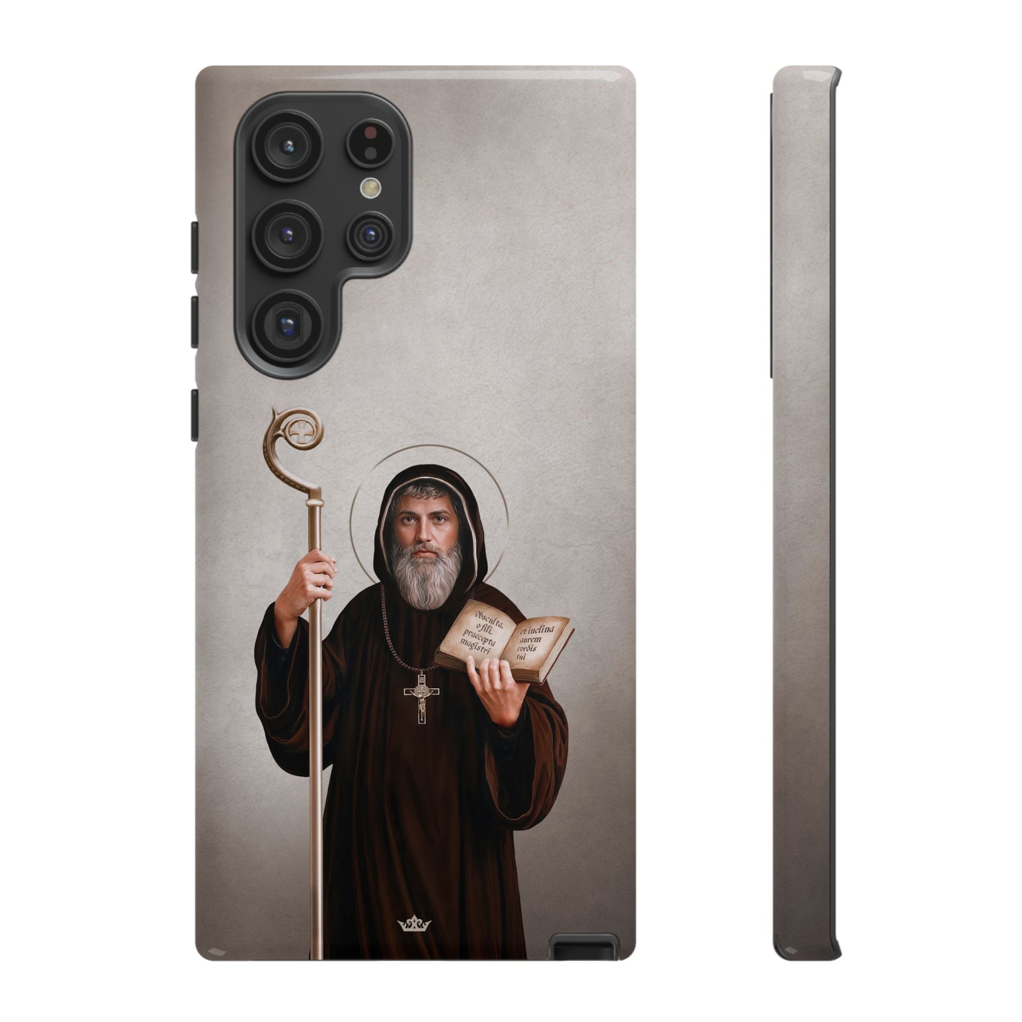 St. Benedict Hard Phone Case (Light)