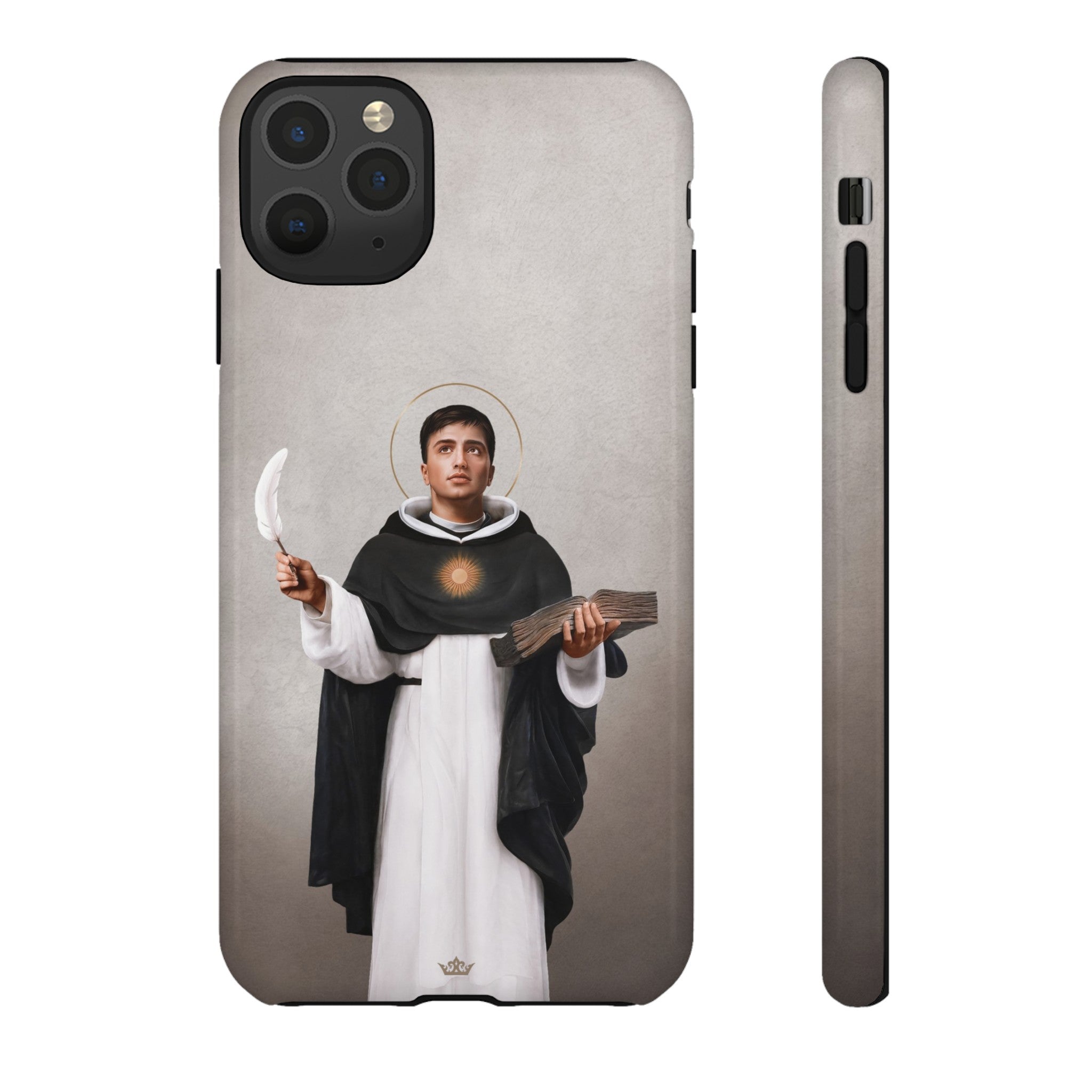 St. Thomas Aquinas Hard Phone Case (Light)