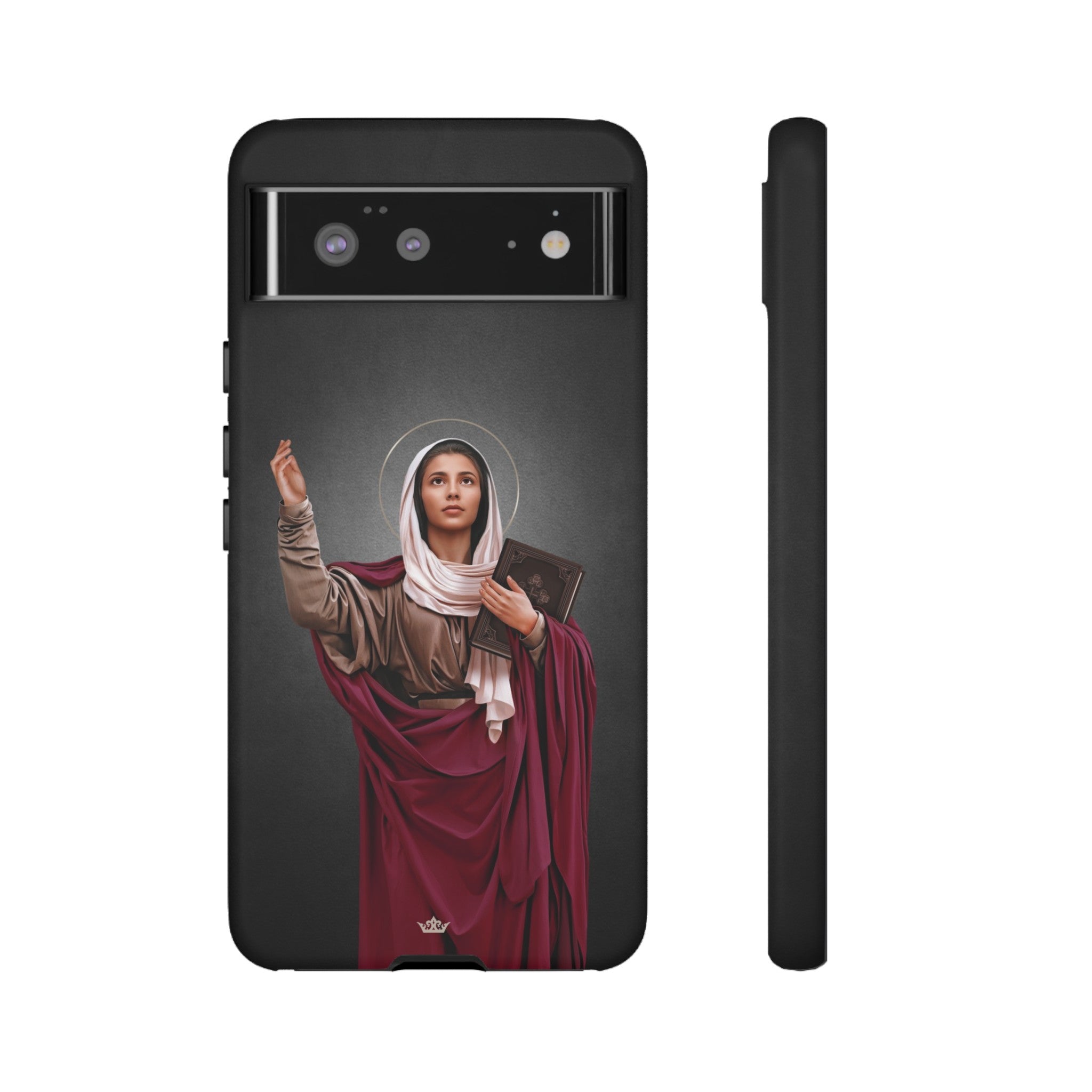 St. Monica Hard Phone Case (Dark)