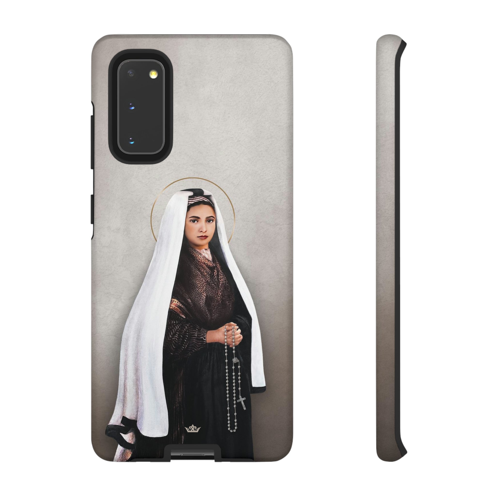 St. Bernadette Hard Phone Case (Light)