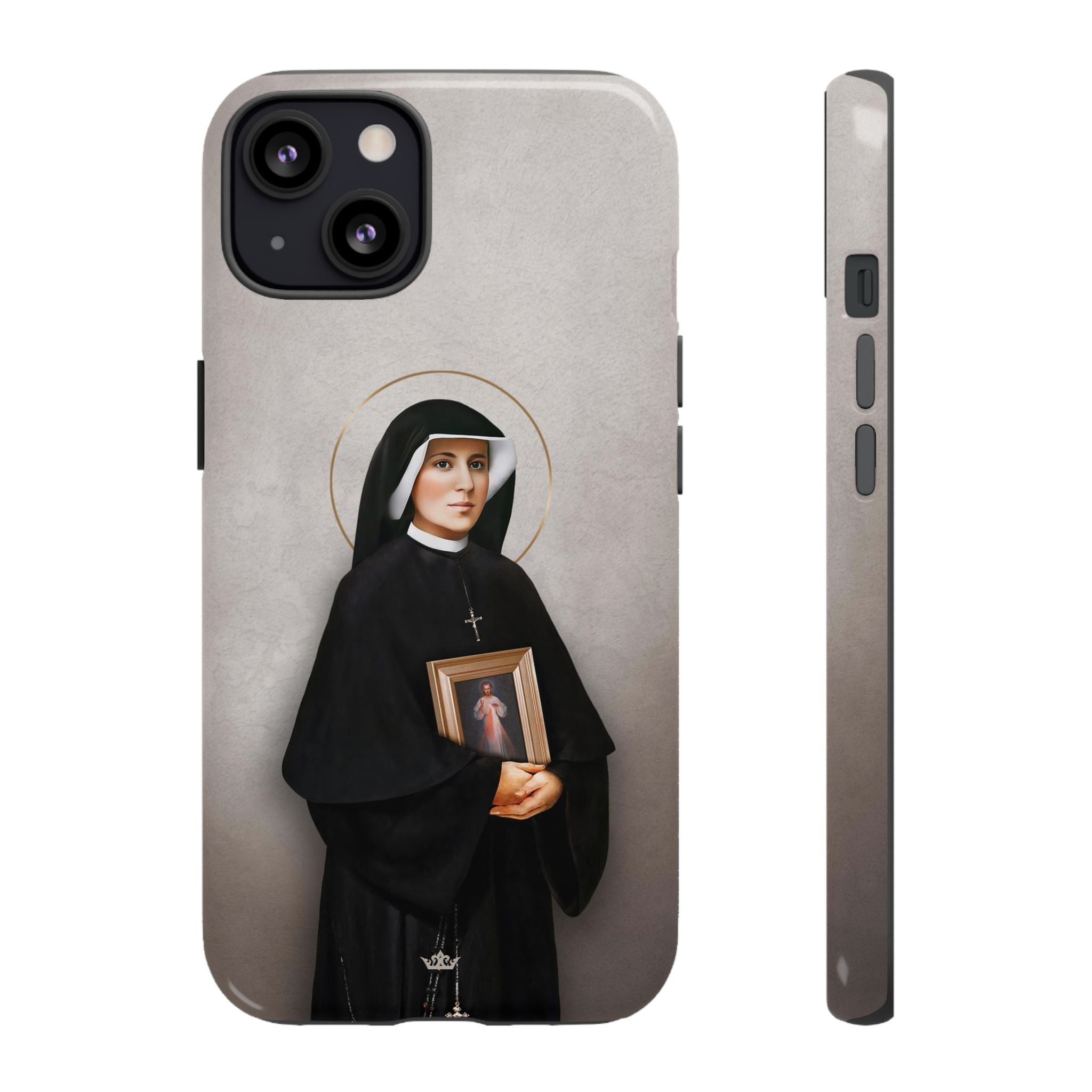 St. Faustina Hard Phone Case (Light)