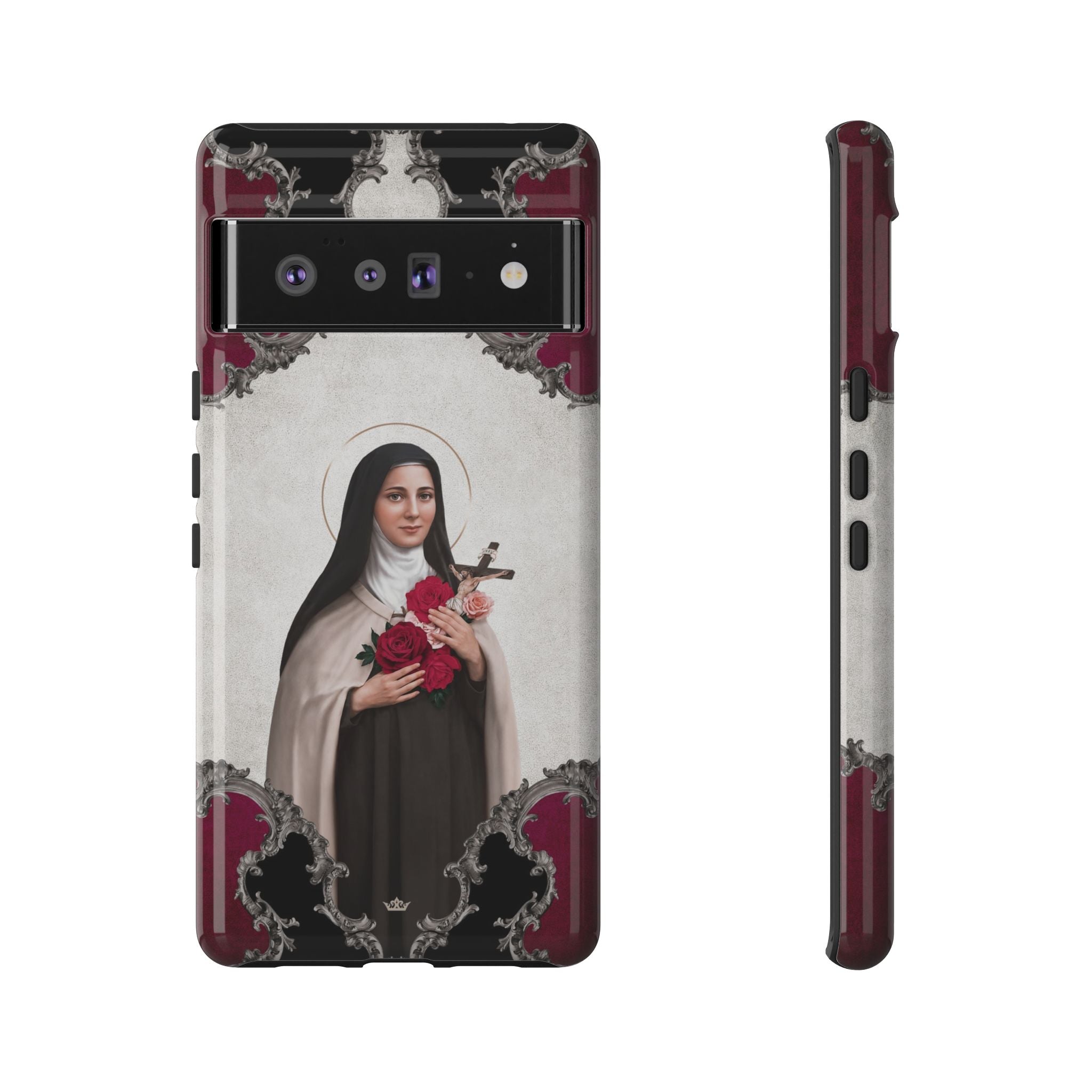 St. Therese of Lisieux Hard Phone Case (Baroque)