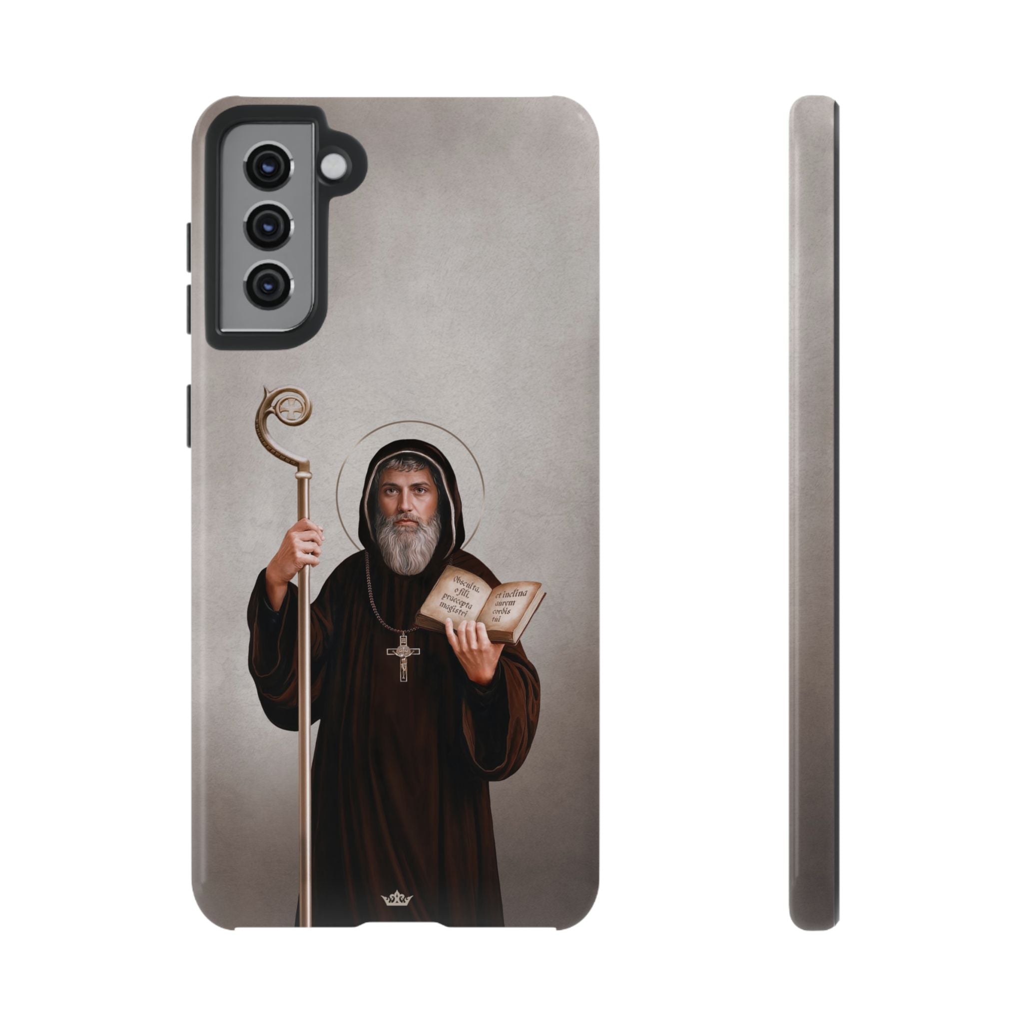 St. Benedict Hard Phone Case (Light)