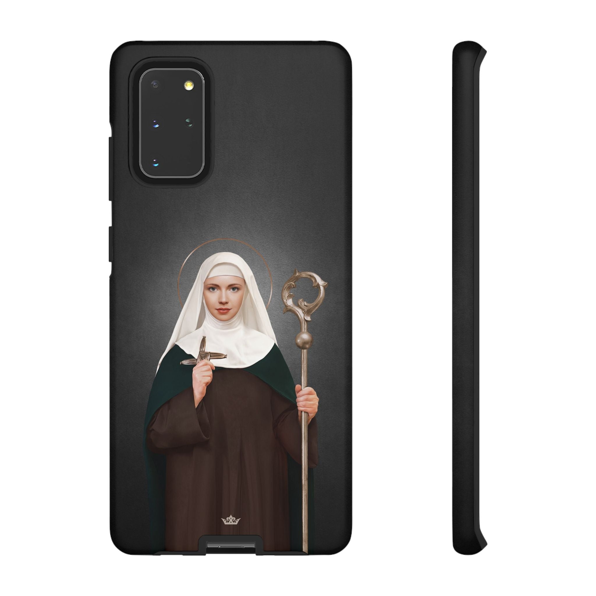 St. Brigid of Ireland Hard Phone Case (Dark)