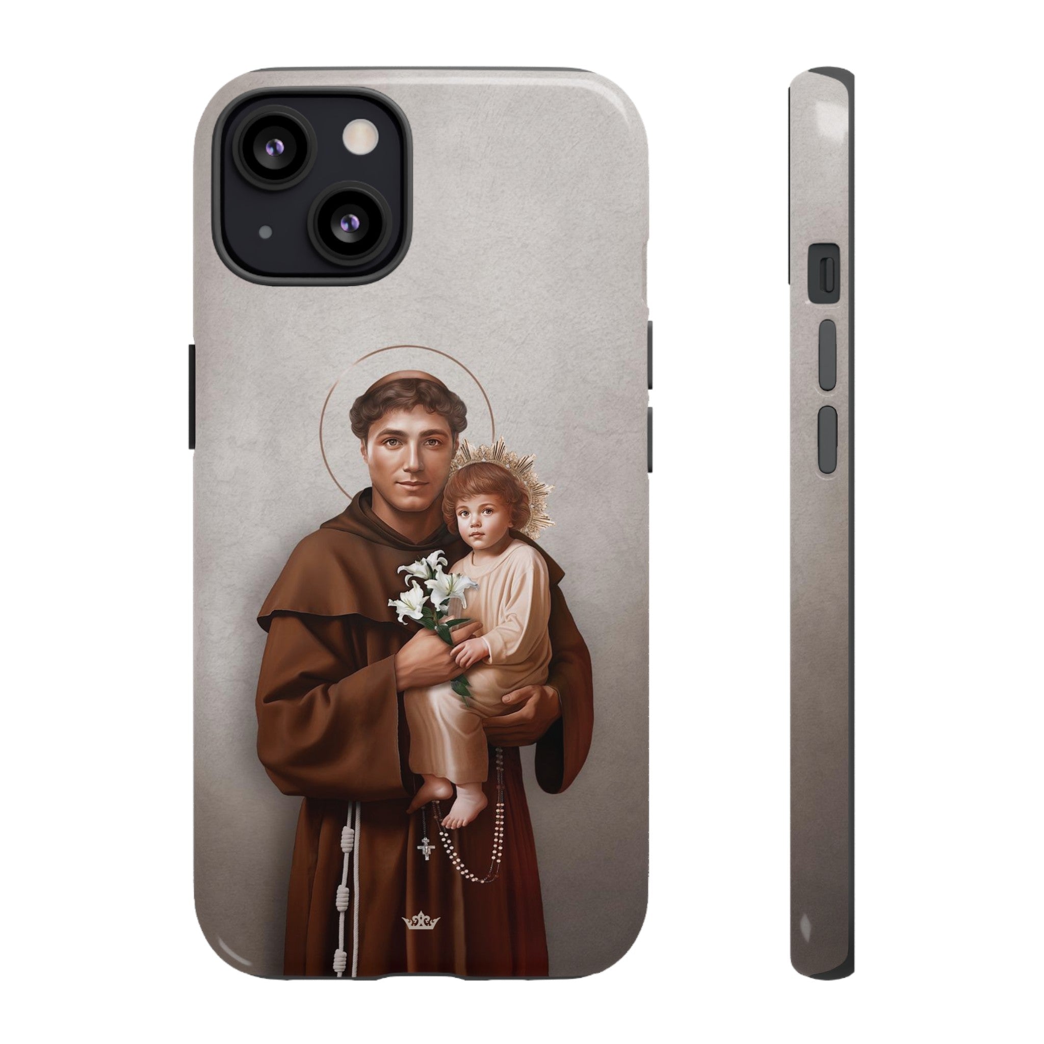 St. Anthony of Padua Hard Phone Case (Light)