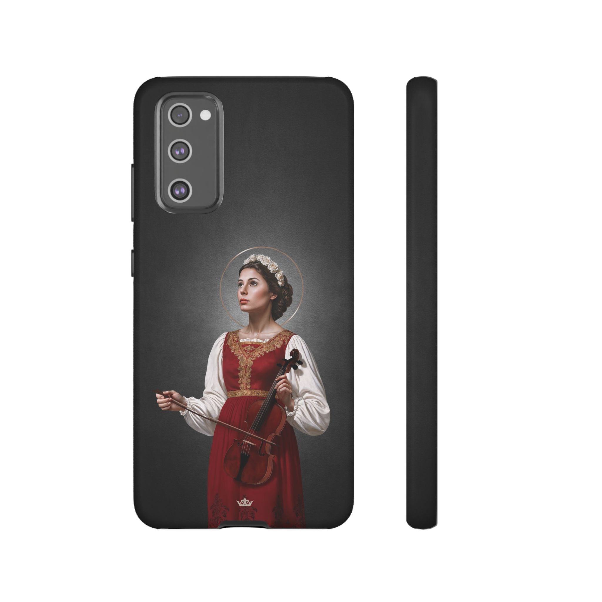 St. Cecilia Hard Phone Case (Dark)