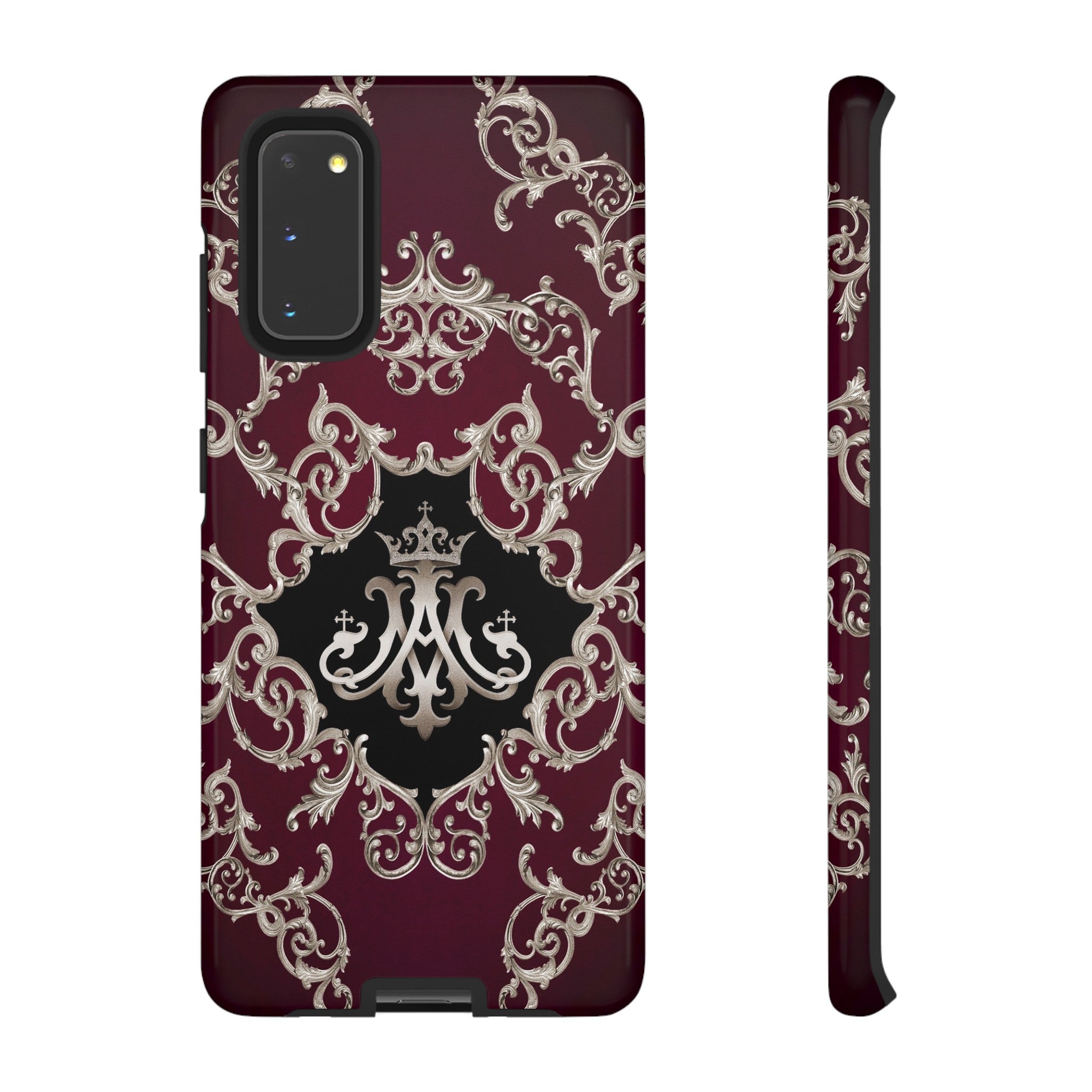 Ave Maria Hard Phone Case (Baroque Mahogany)