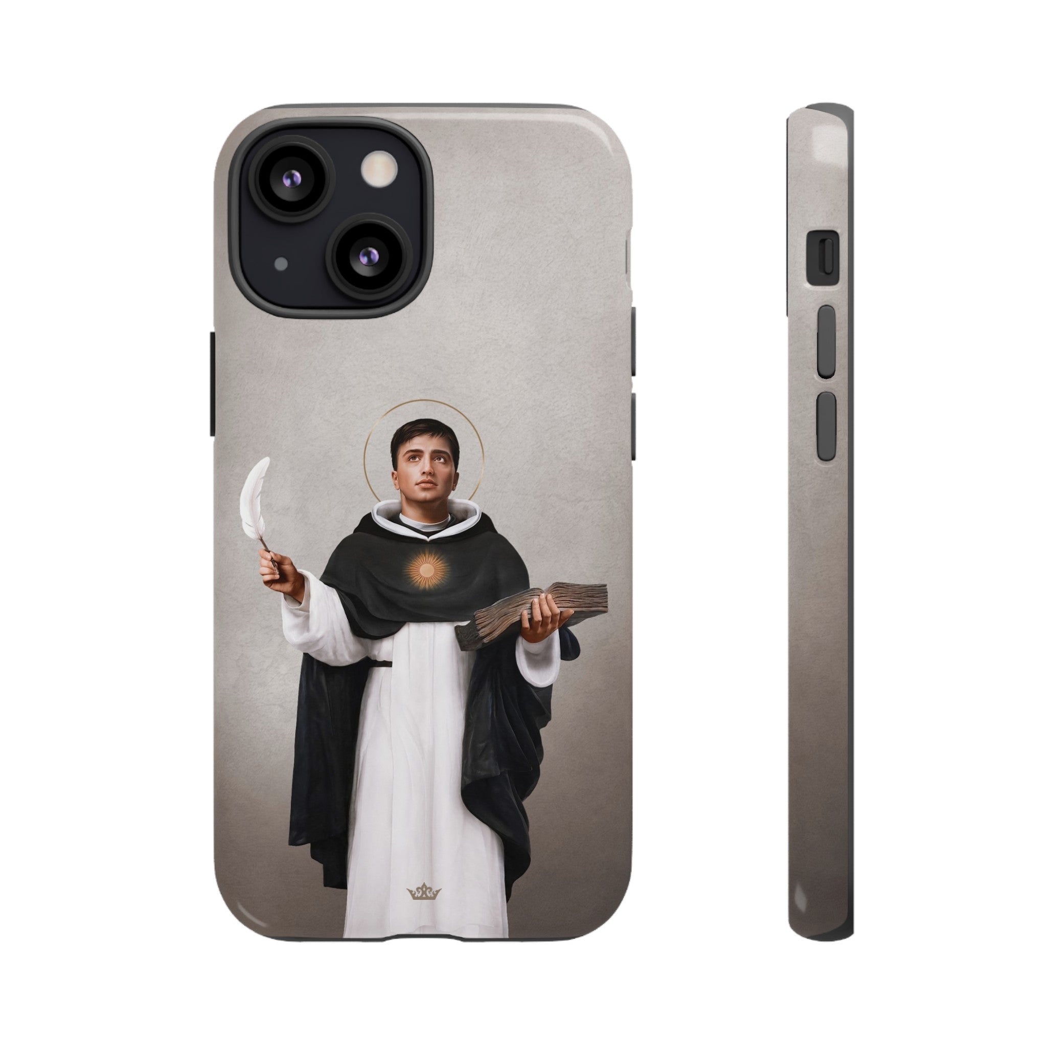 St. Thomas Aquinas Hard Phone Case (Light)