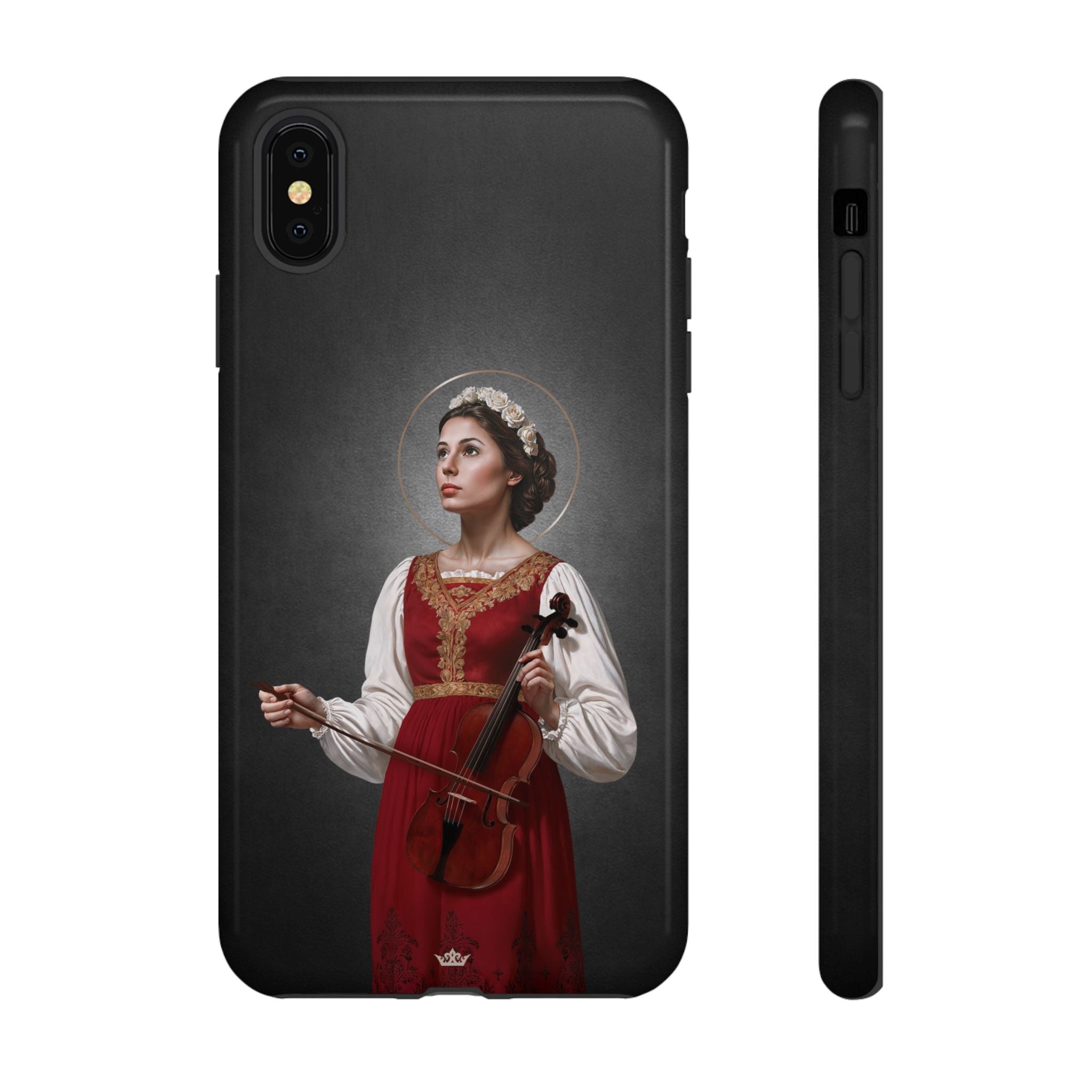 St. Cecilia Hard Phone Case (Dark)