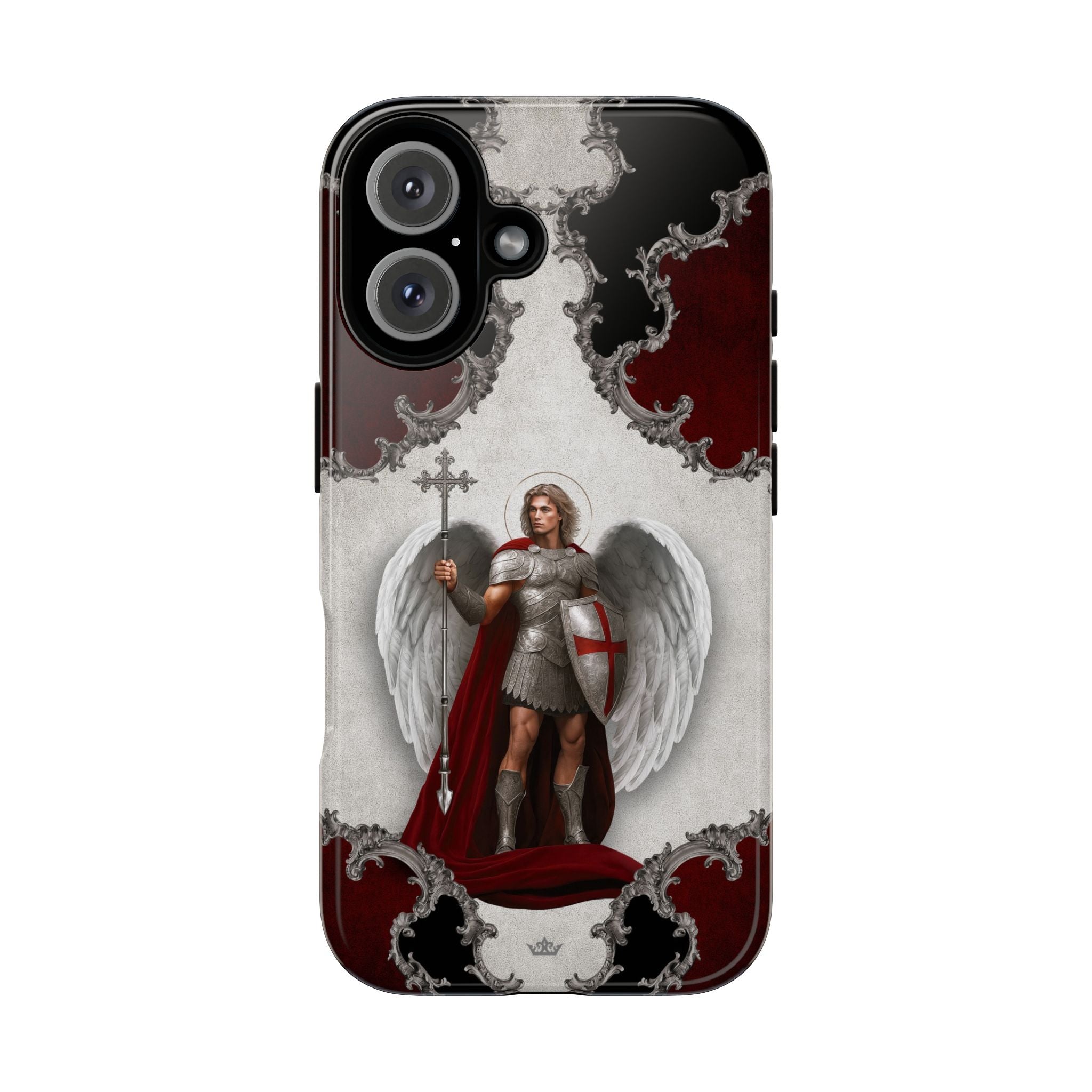 St. Michael the Archangel Victorious Hard Phone Case (Baroque)