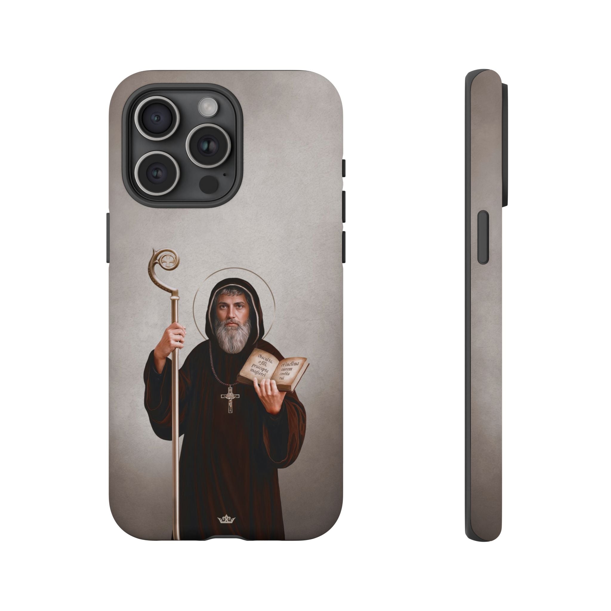 St. Benedict Hard Phone Case (Light)