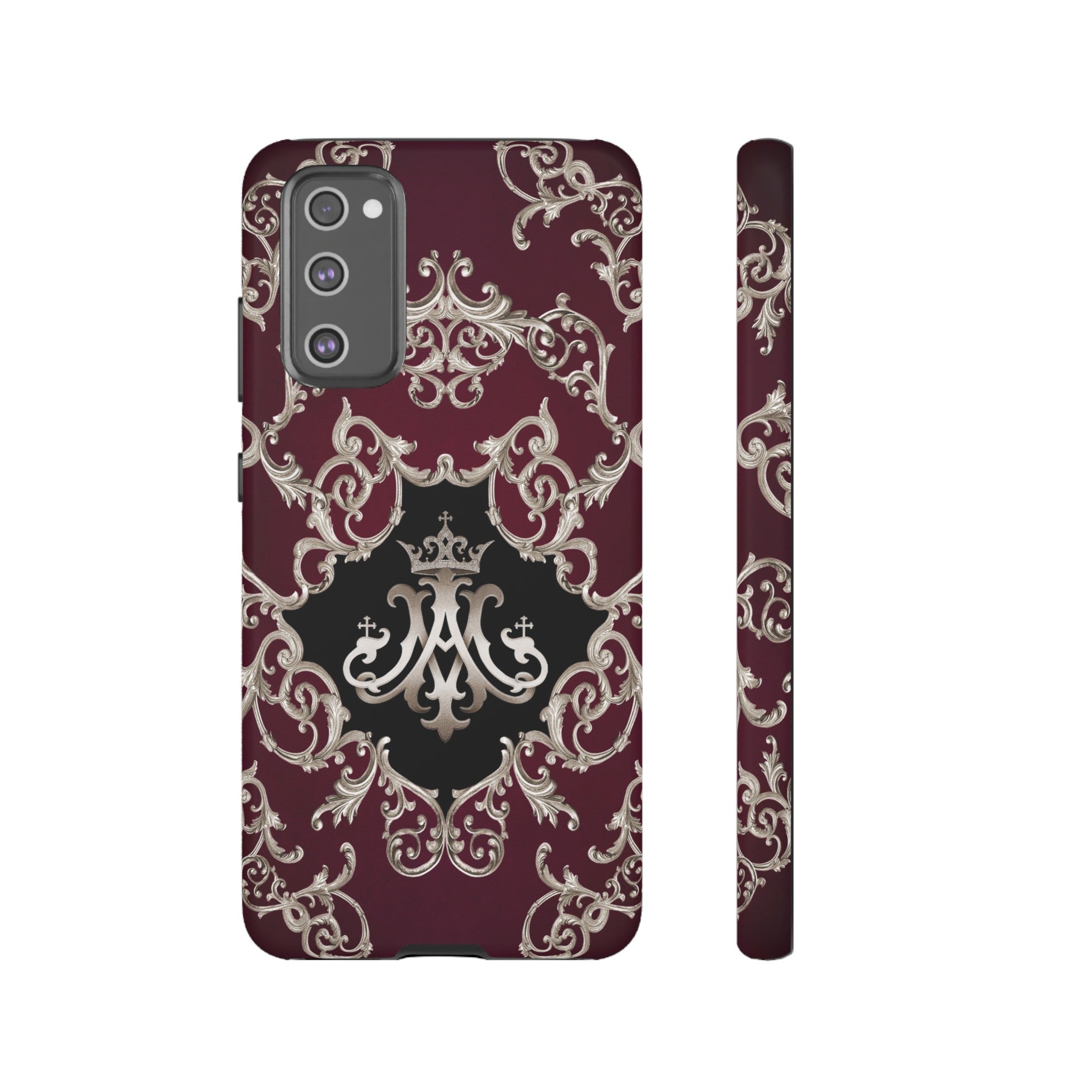 Ave Maria Hard Phone Case (Baroque Mahogany)