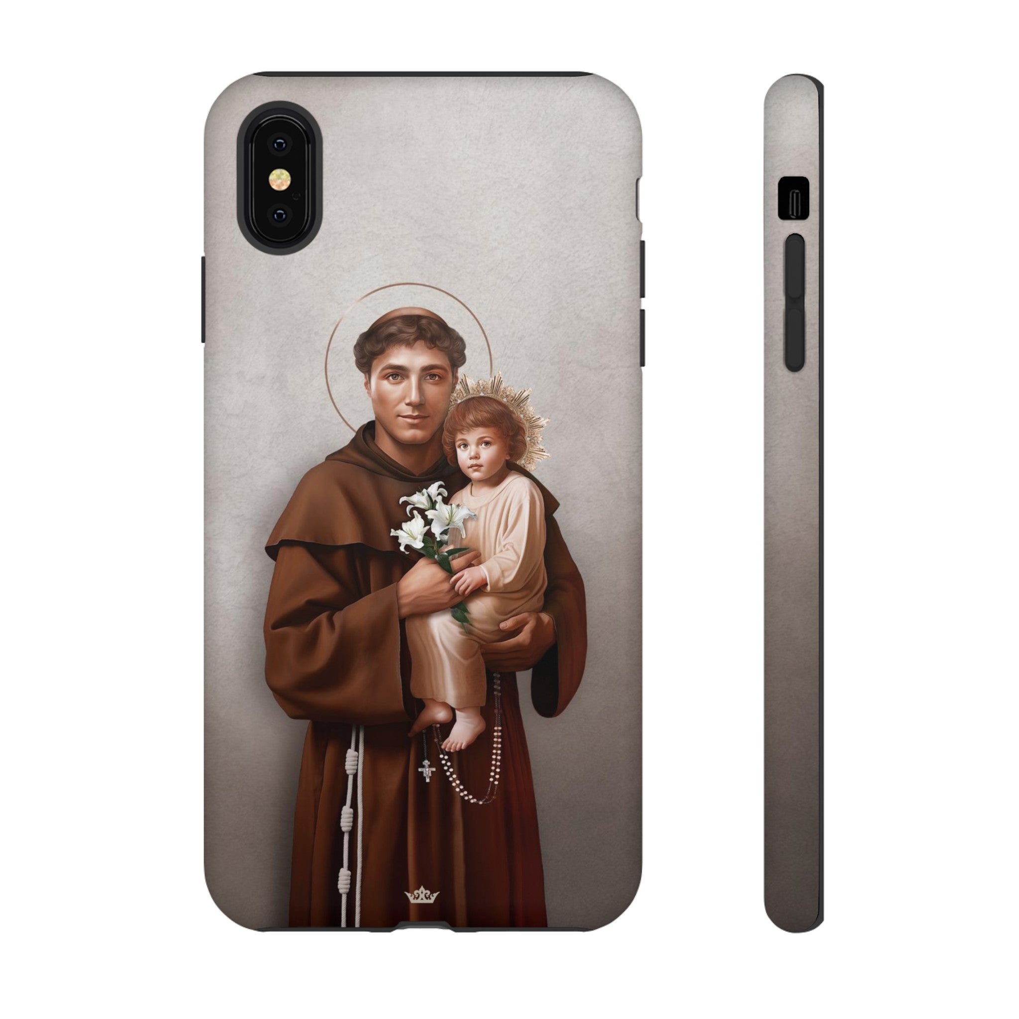 St. Anthony of Padua Hard Phone Case (Light)