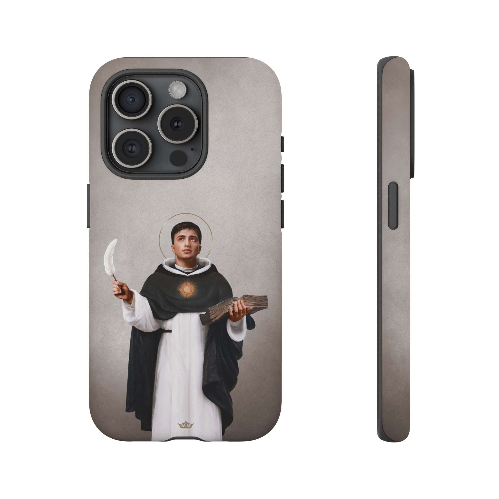 St. Thomas Aquinas Hard Phone Case (Light)