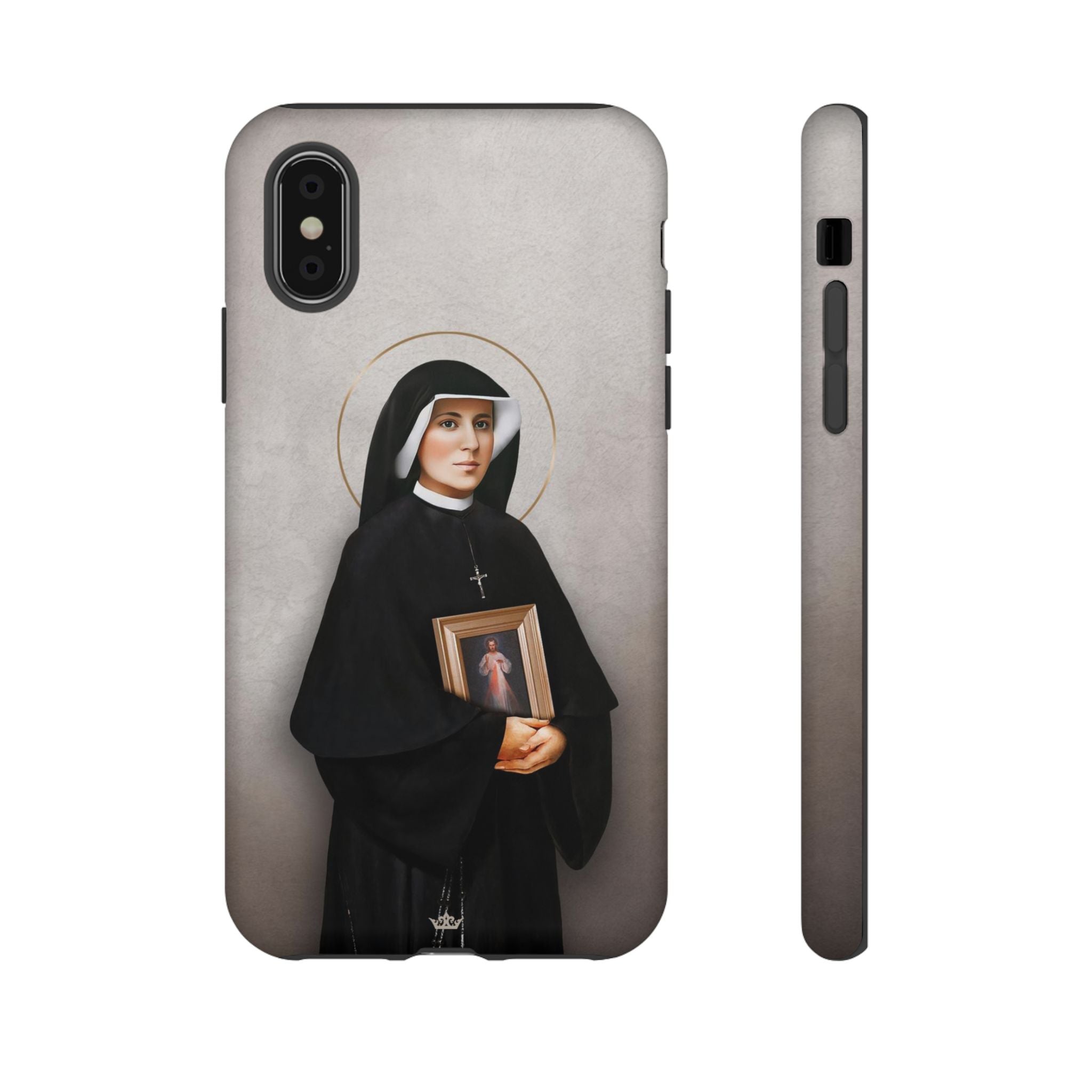 St. Faustina Hard Phone Case (Light)