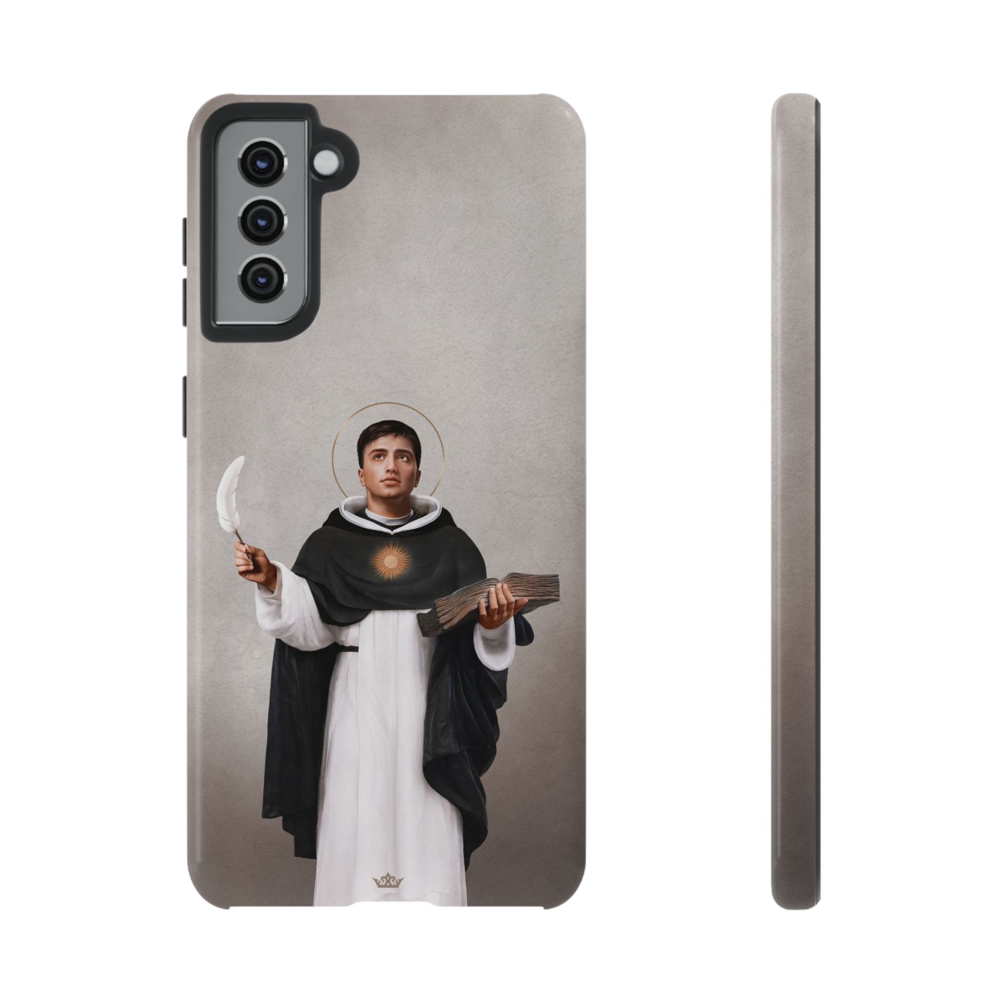 St. Thomas Aquinas Hard Phone Case (Light)