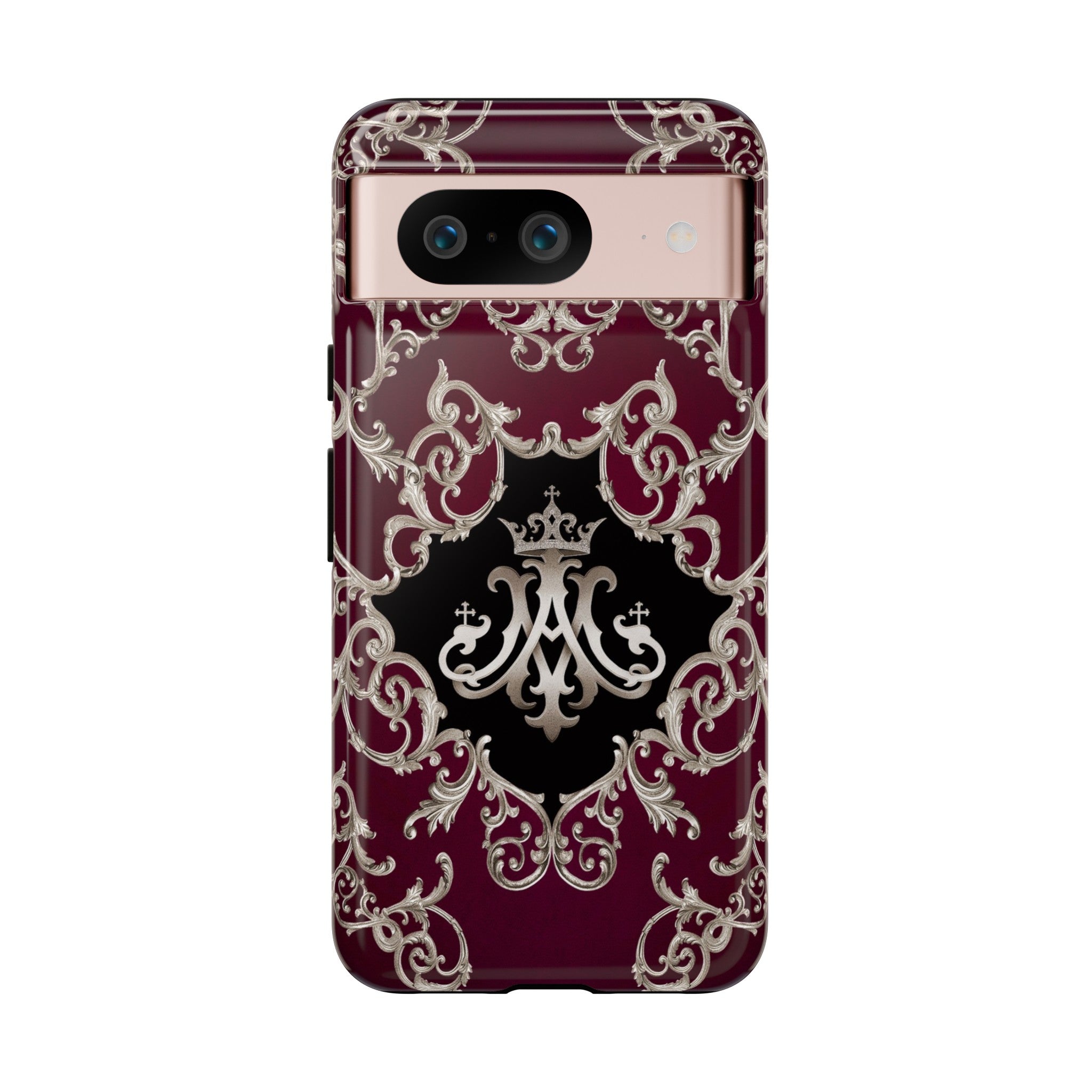 Ave Maria Hard Phone Case (Baroque Mahogany)