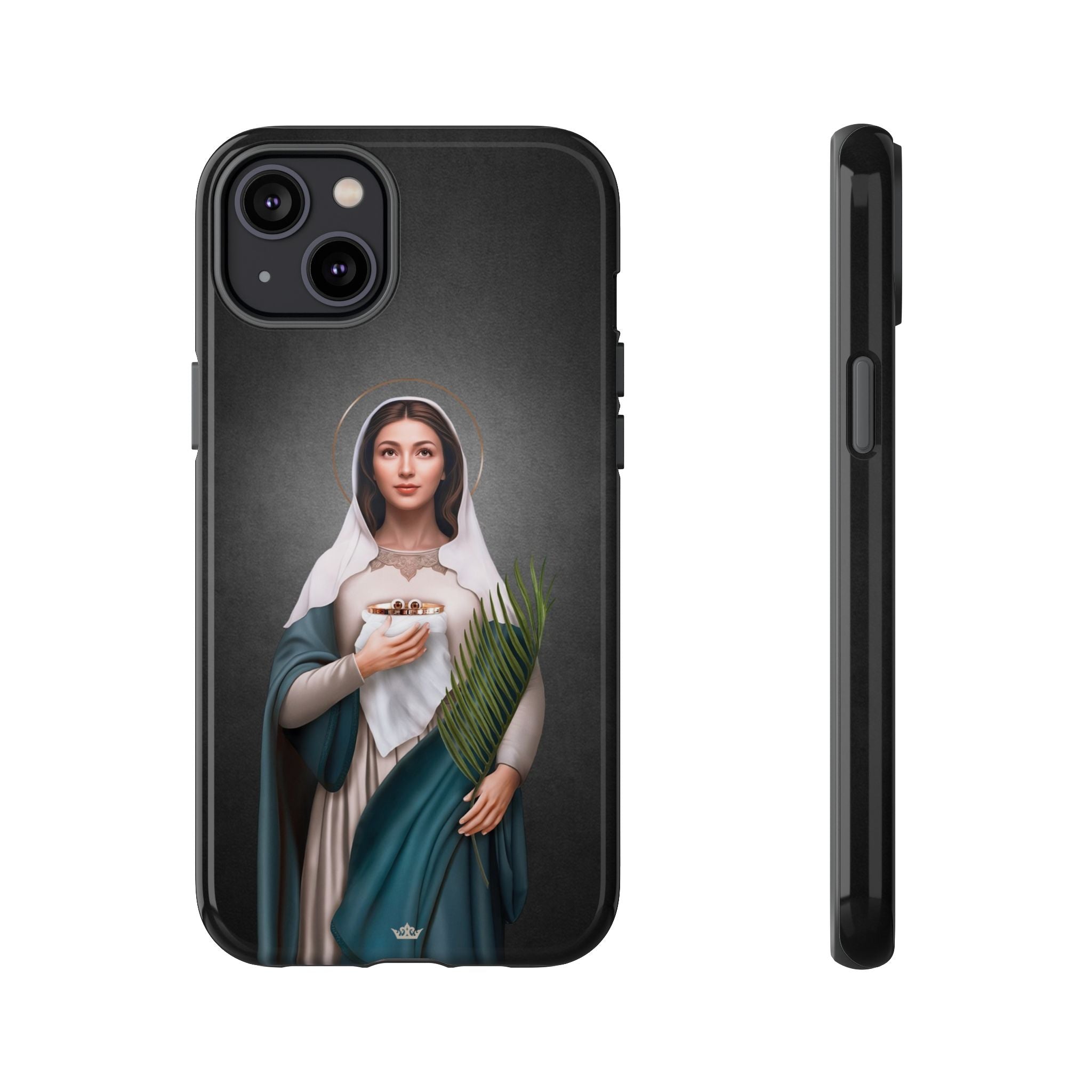 St. Lucy Hard Phone Case (Dark)