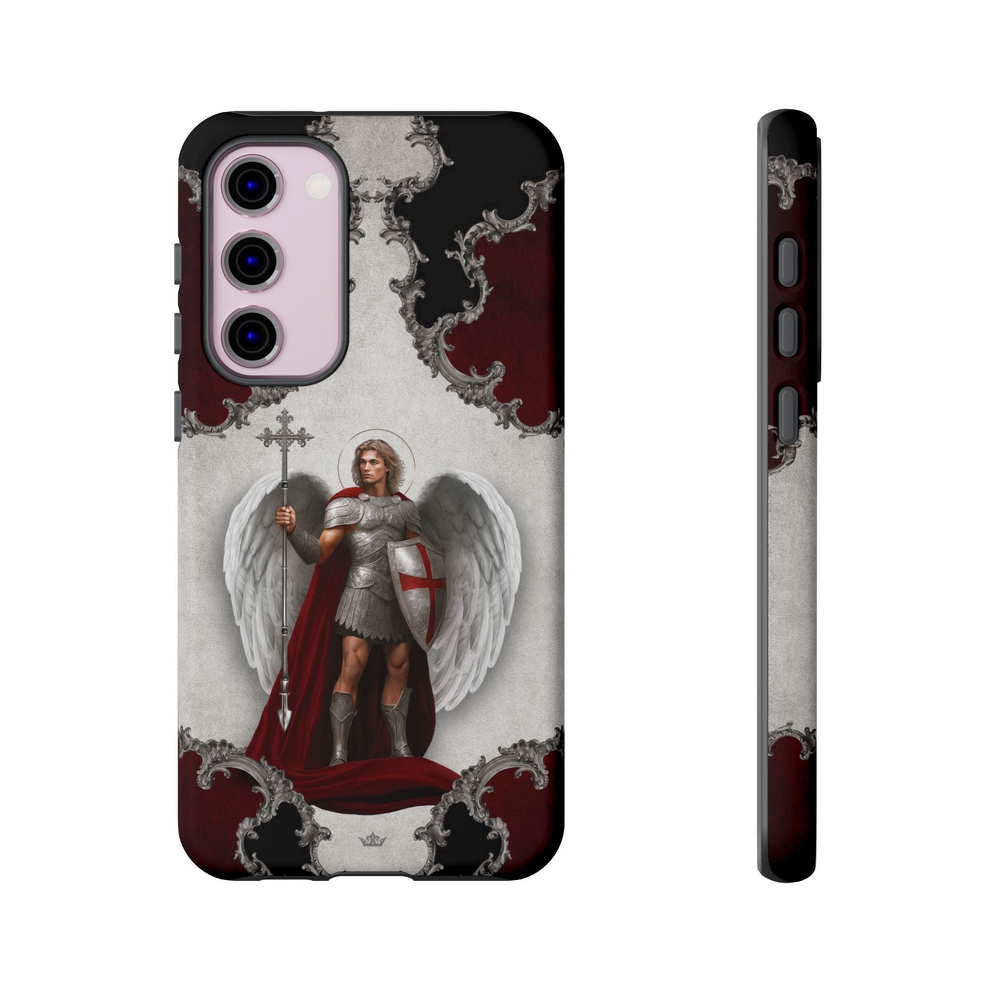 St. Michael the Archangel Victorious Hard Phone Case (Baroque)