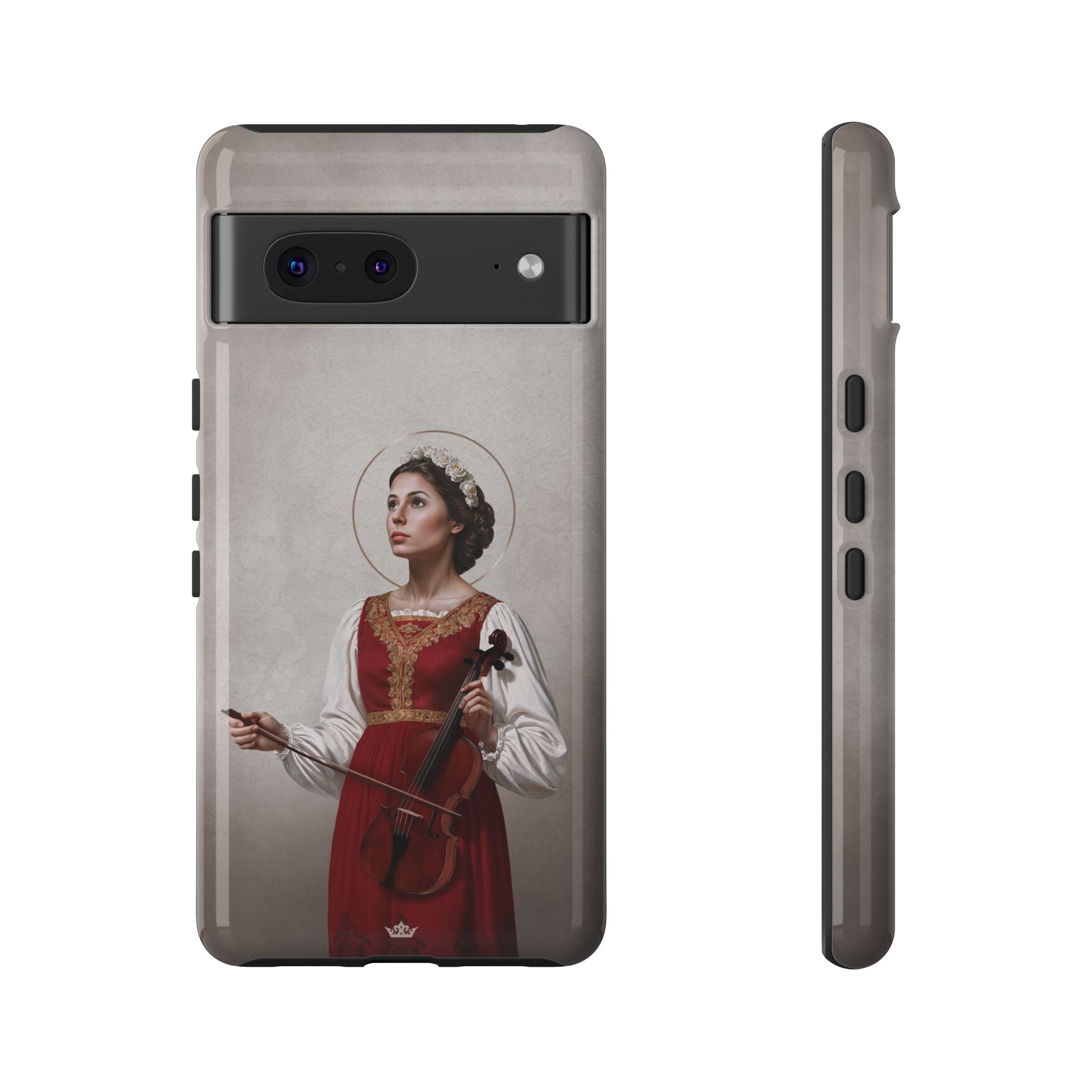 St. Cecilia Hard Phone Case (Light)