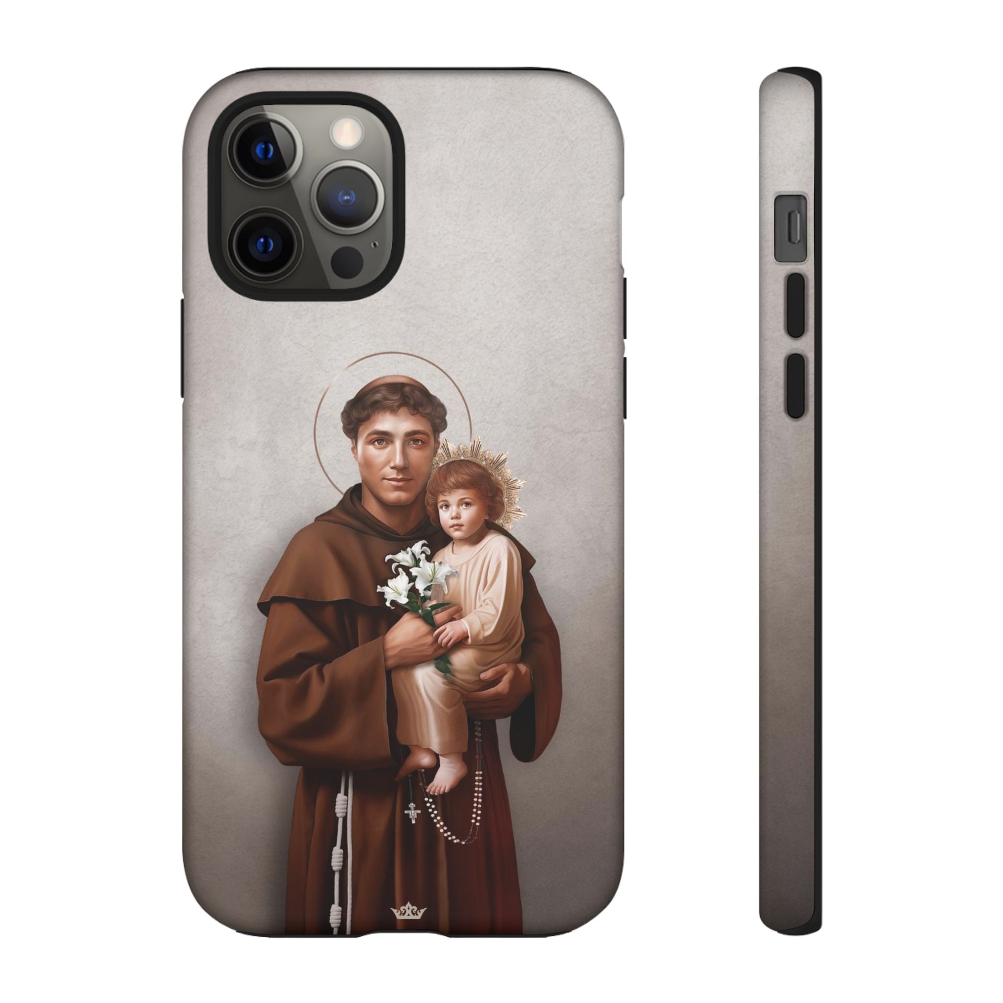 St. Anthony of Padua Hard Phone Case (Light)