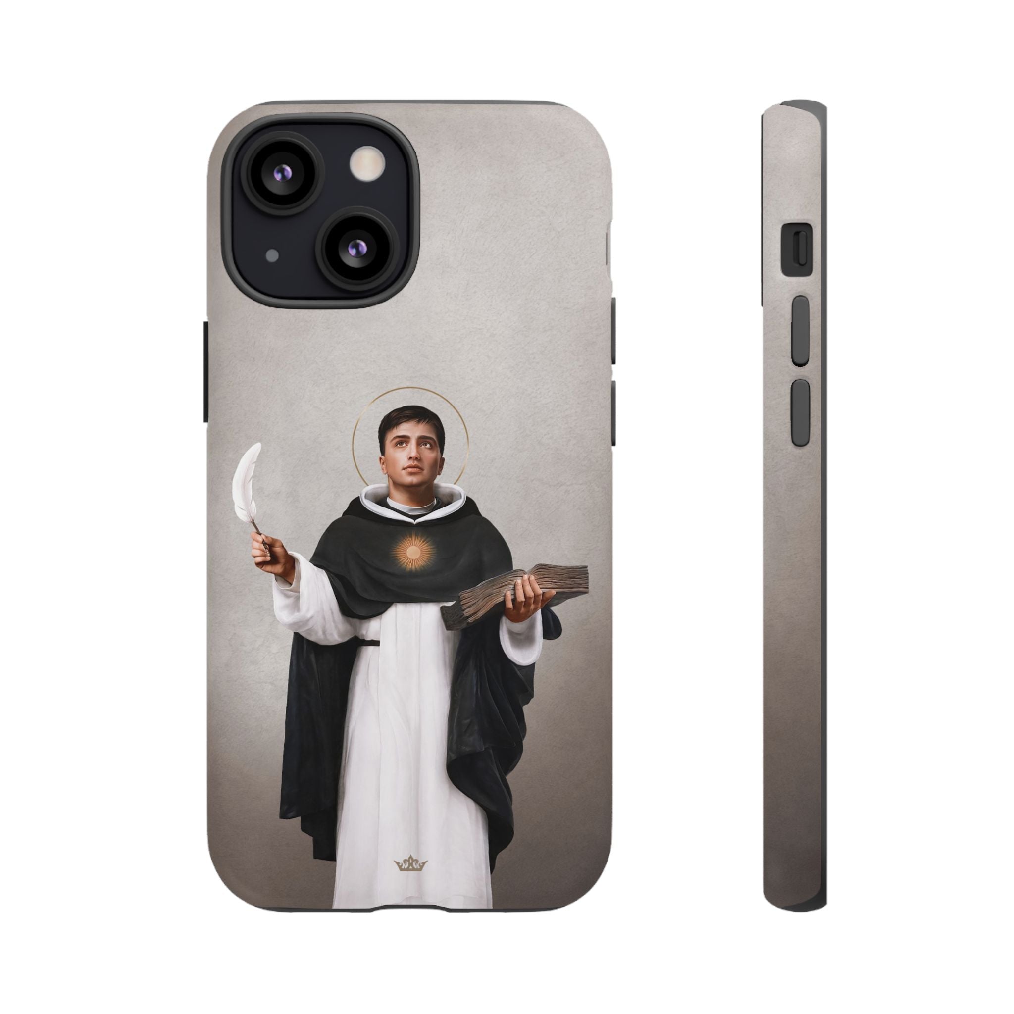 St. Thomas Aquinas Hard Phone Case (Light)