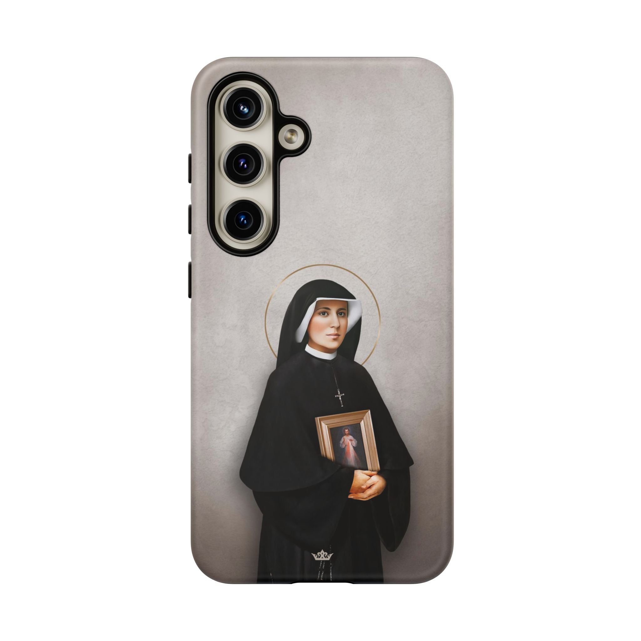 St. Faustina Hard Phone Case (Light)