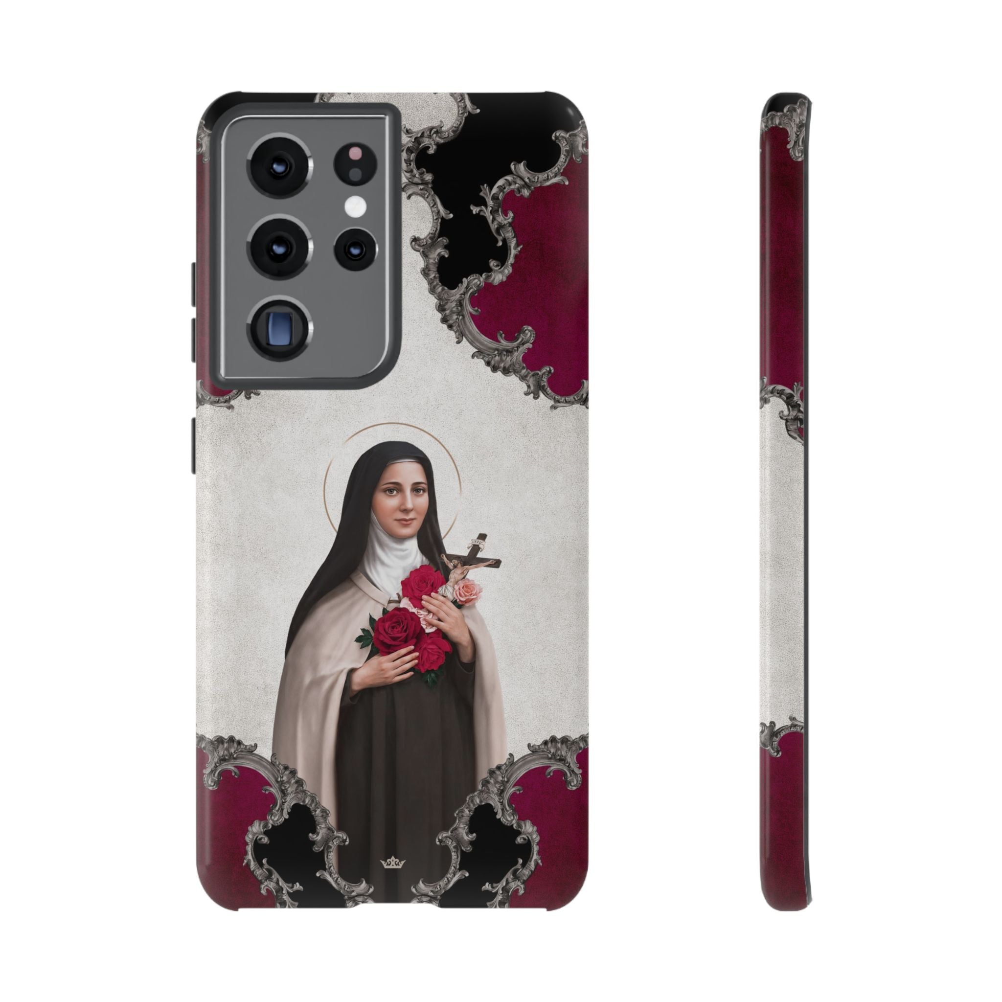 St. Therese of Lisieux Hard Phone Case (Baroque)