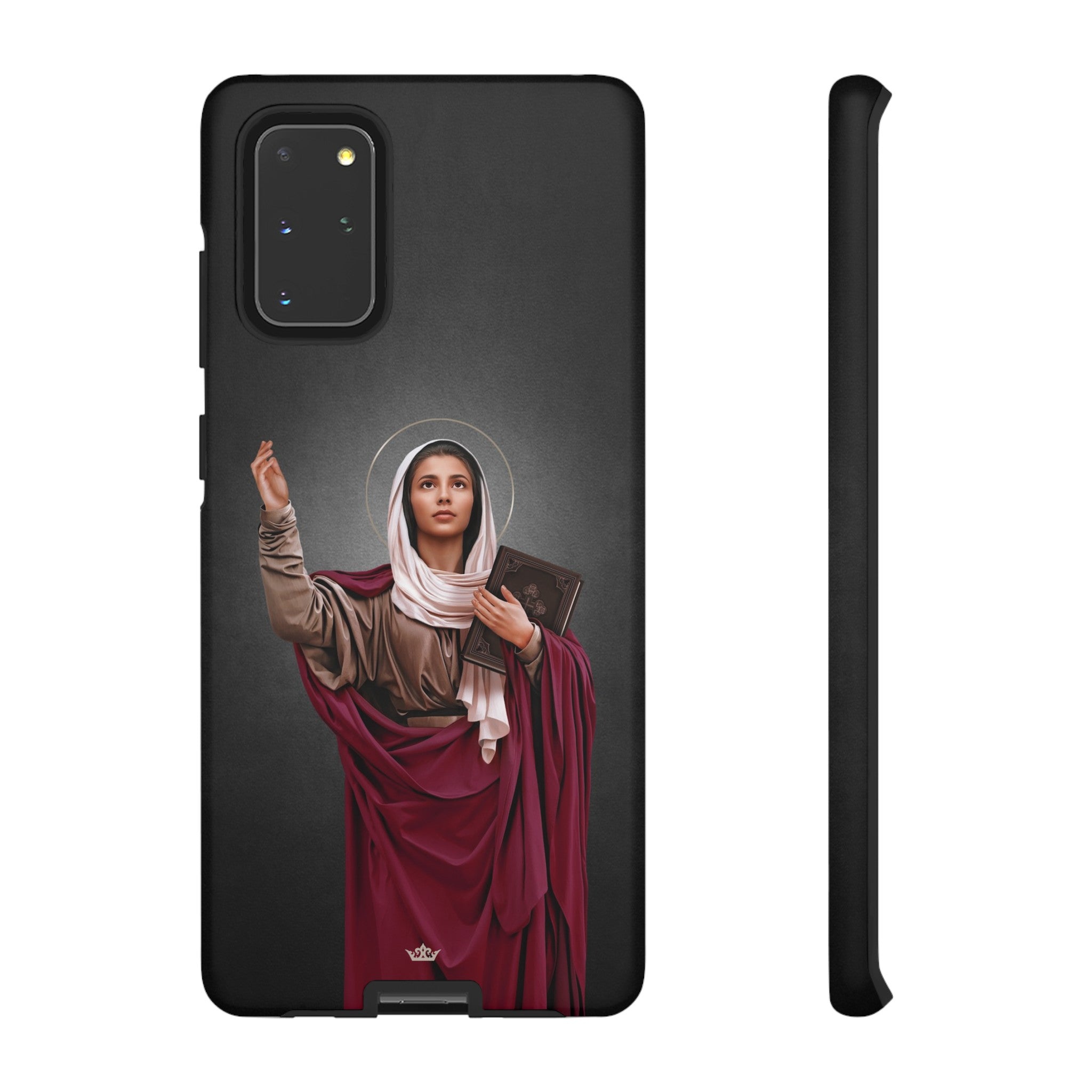 St. Monica Hard Phone Case (Dark)