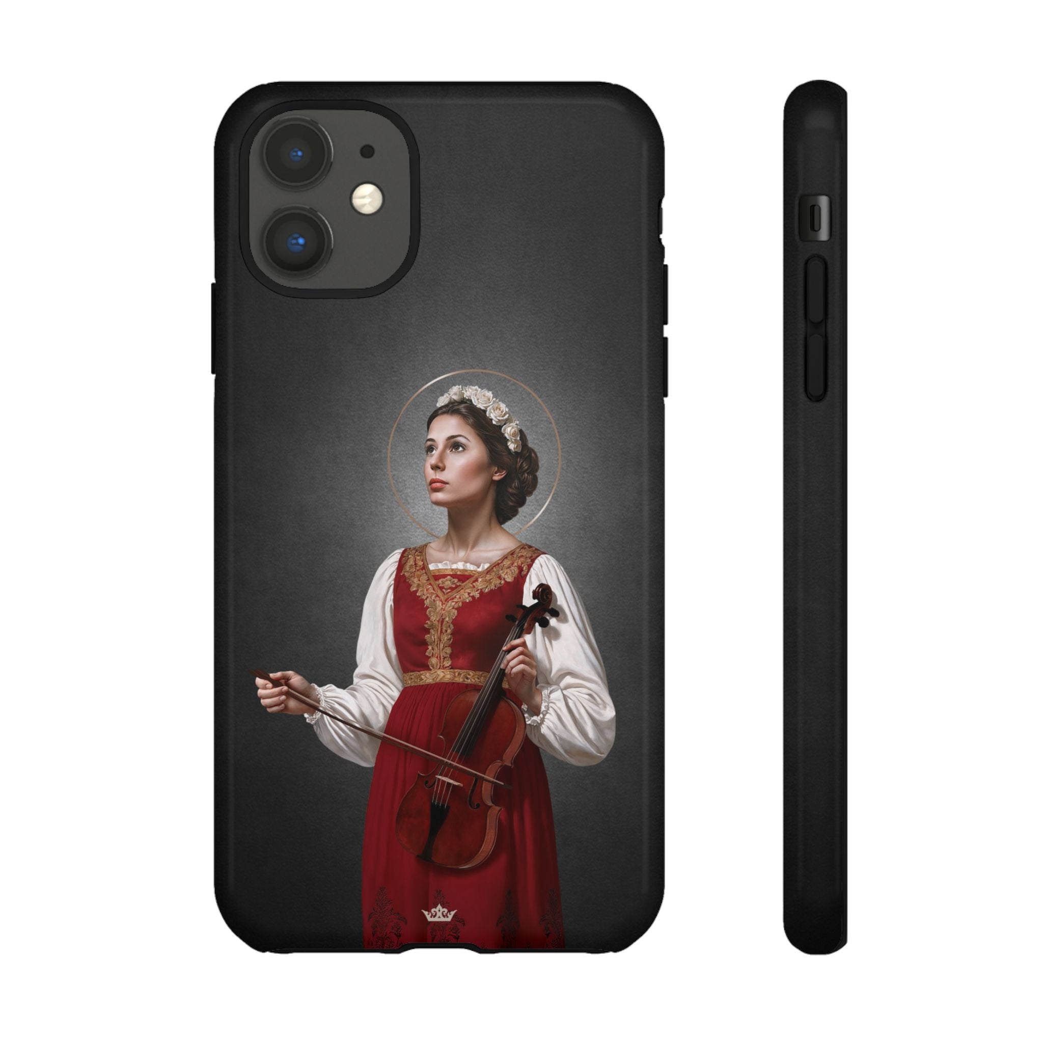 St. Cecilia Hard Phone Case (Dark)