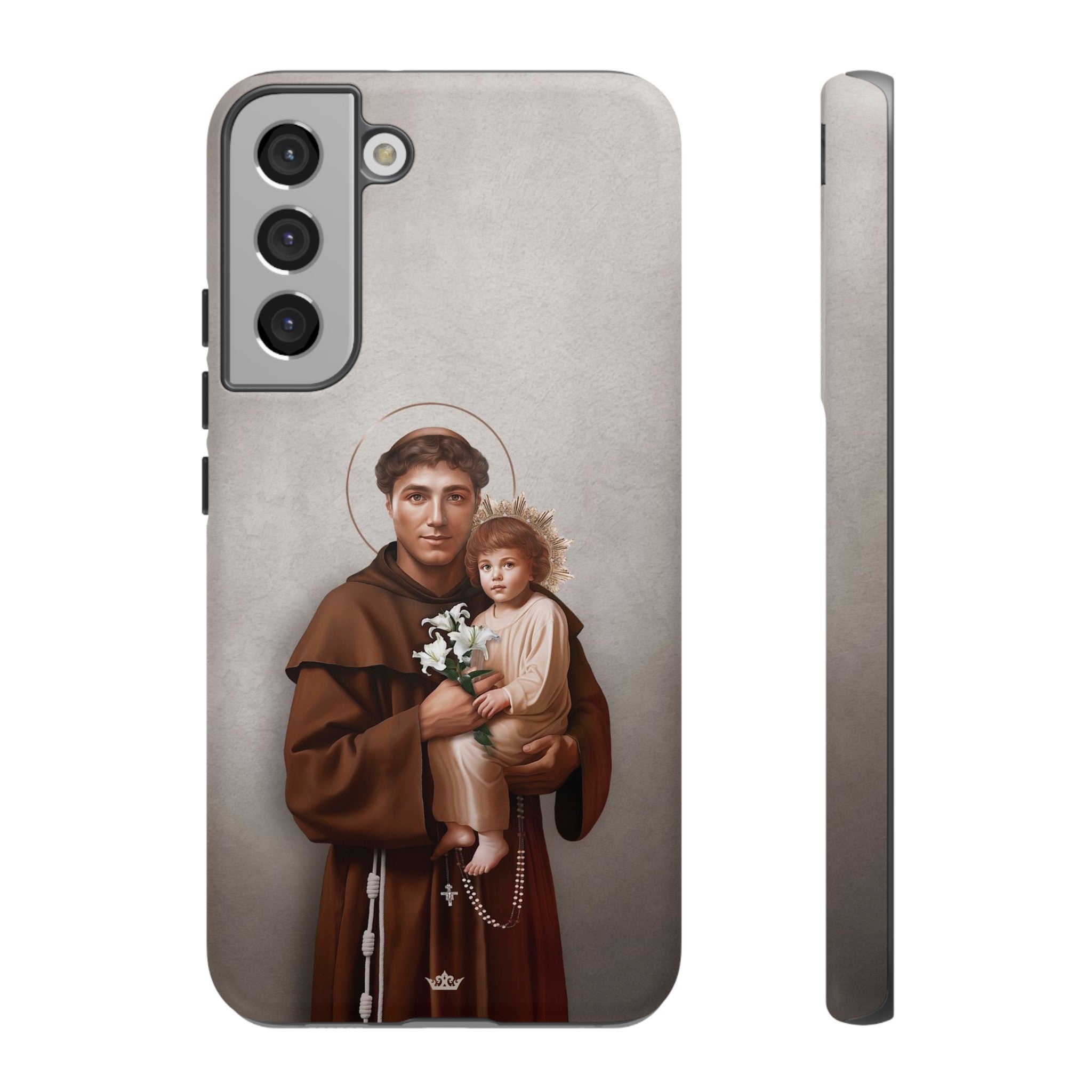 St. Anthony of Padua Hard Phone Case (Light)