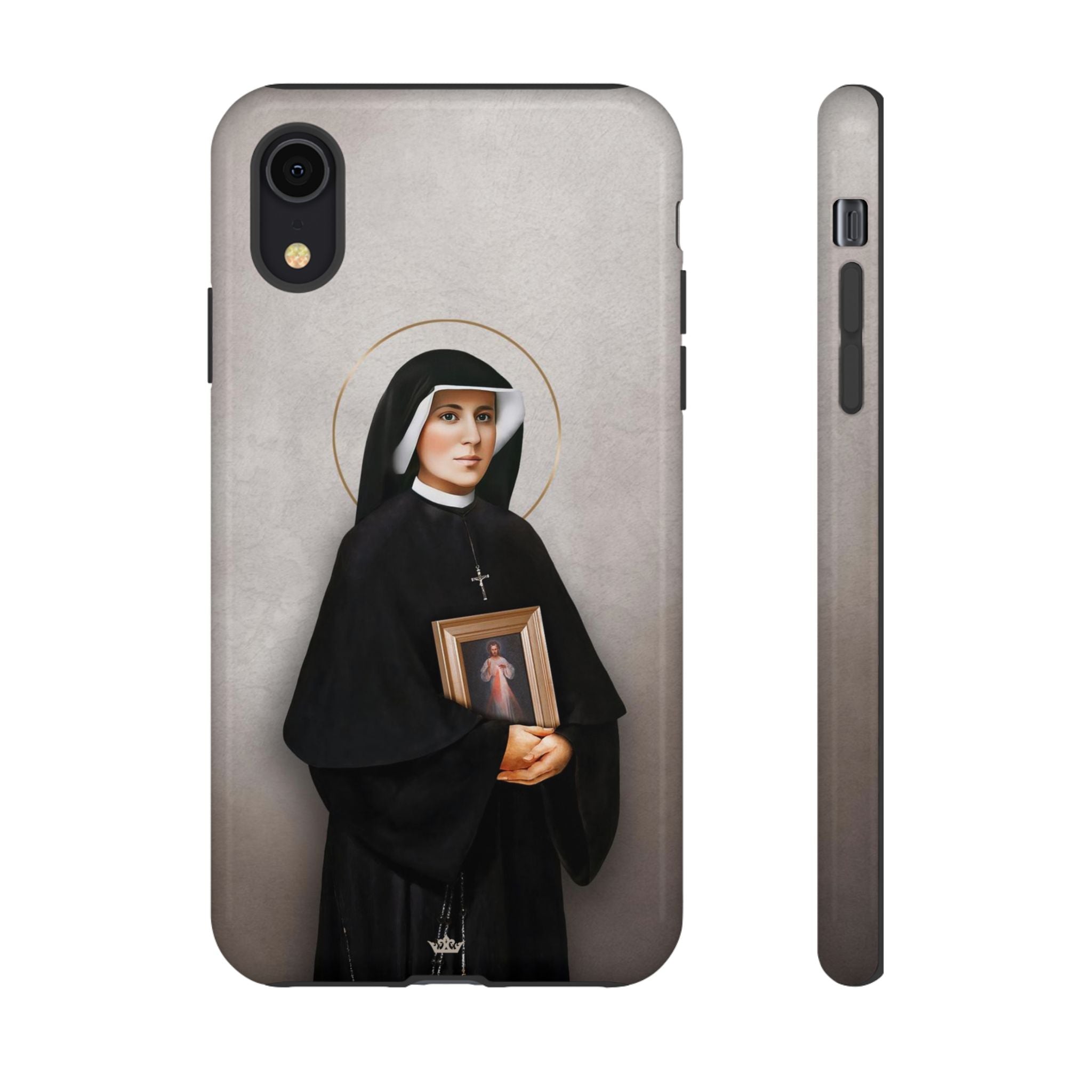 St. Faustina Hard Phone Case (Light)