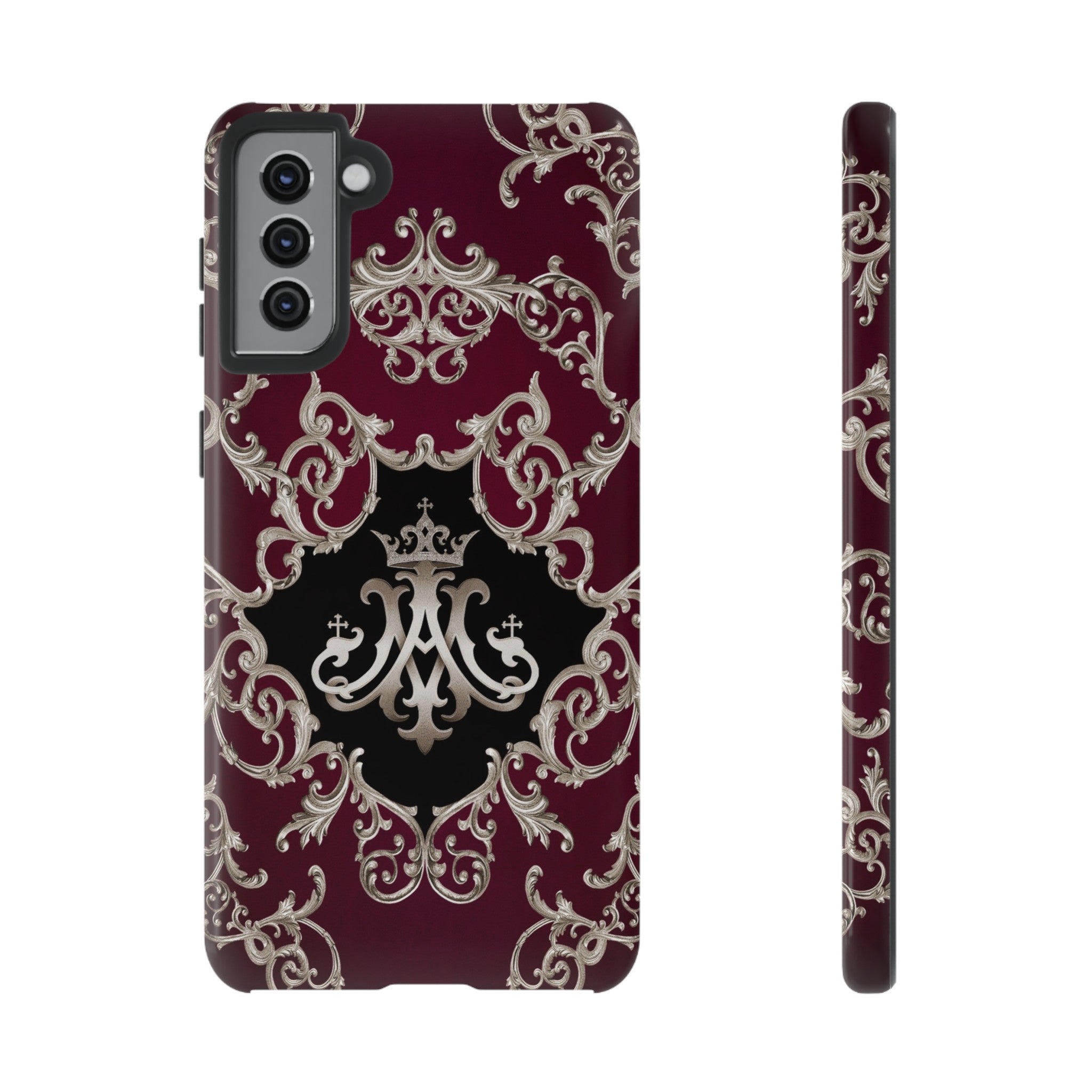 Ave Maria Hard Phone Case (Baroque Mahogany)